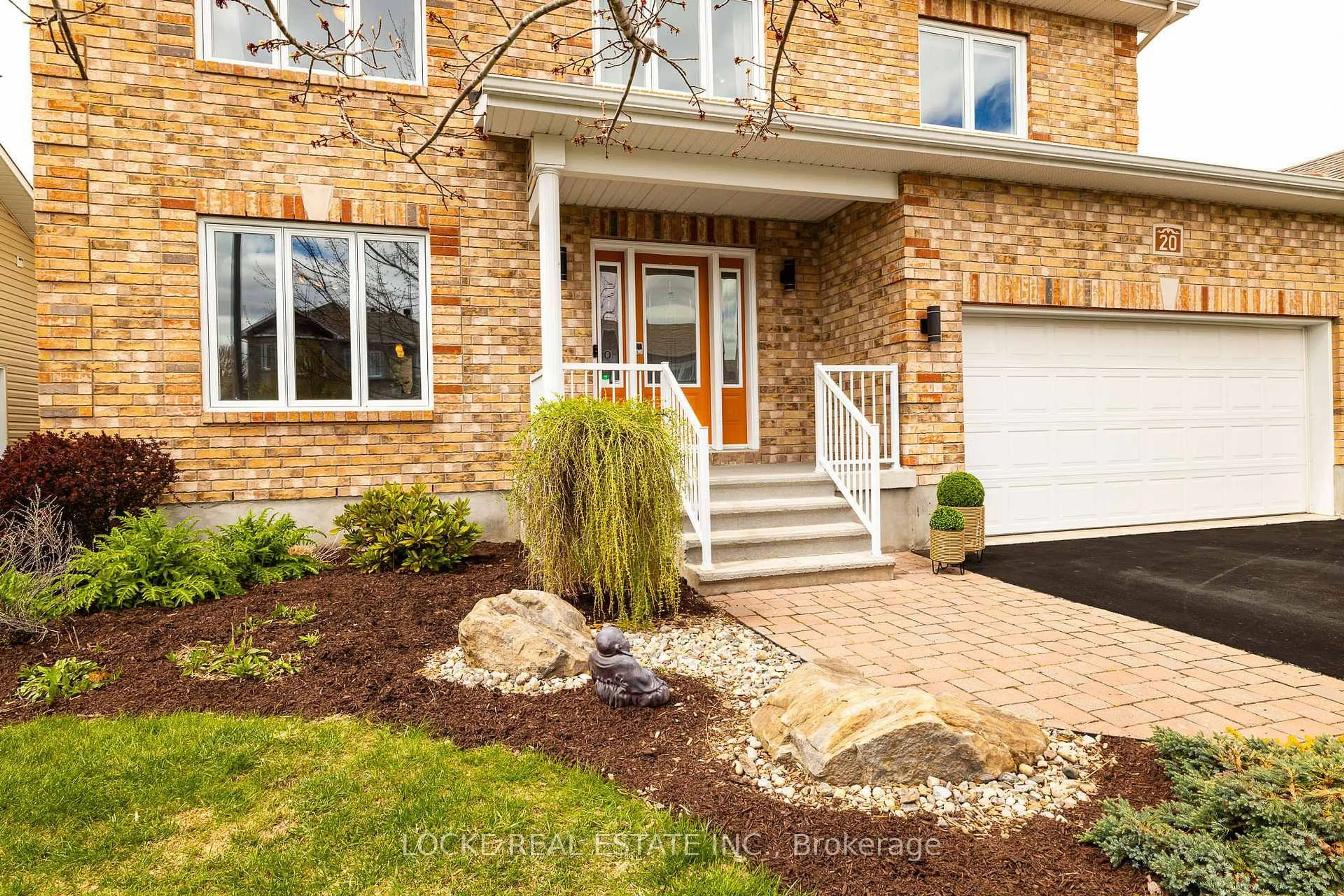 Home with brick exterior material, street for 20 Pebblemill Lane, Russell Ontario K4R 0A8
