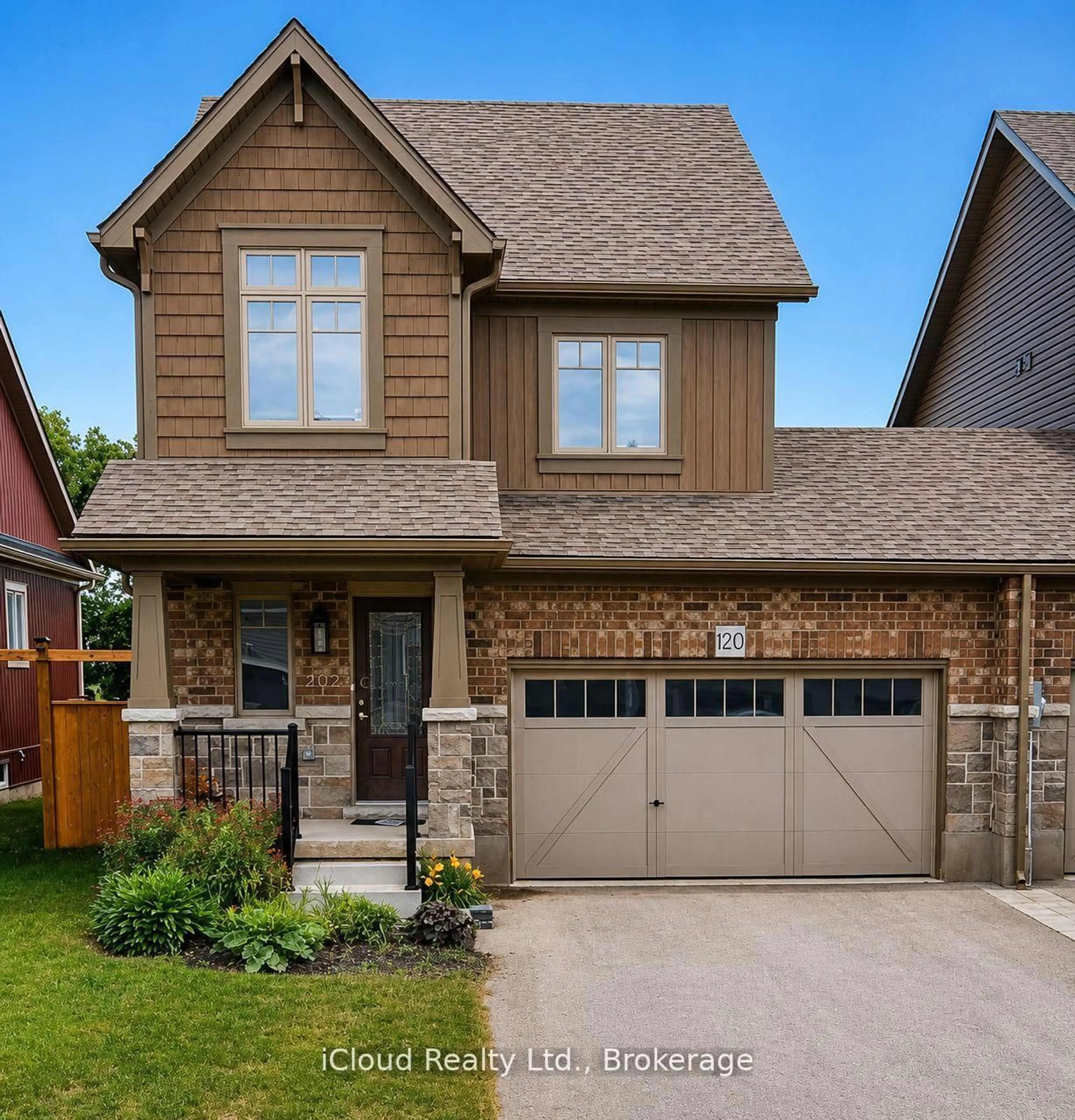 Home with brick exterior material, street for 120 Stonebrook Way, Grey Highlands Ontario N0C 1H0