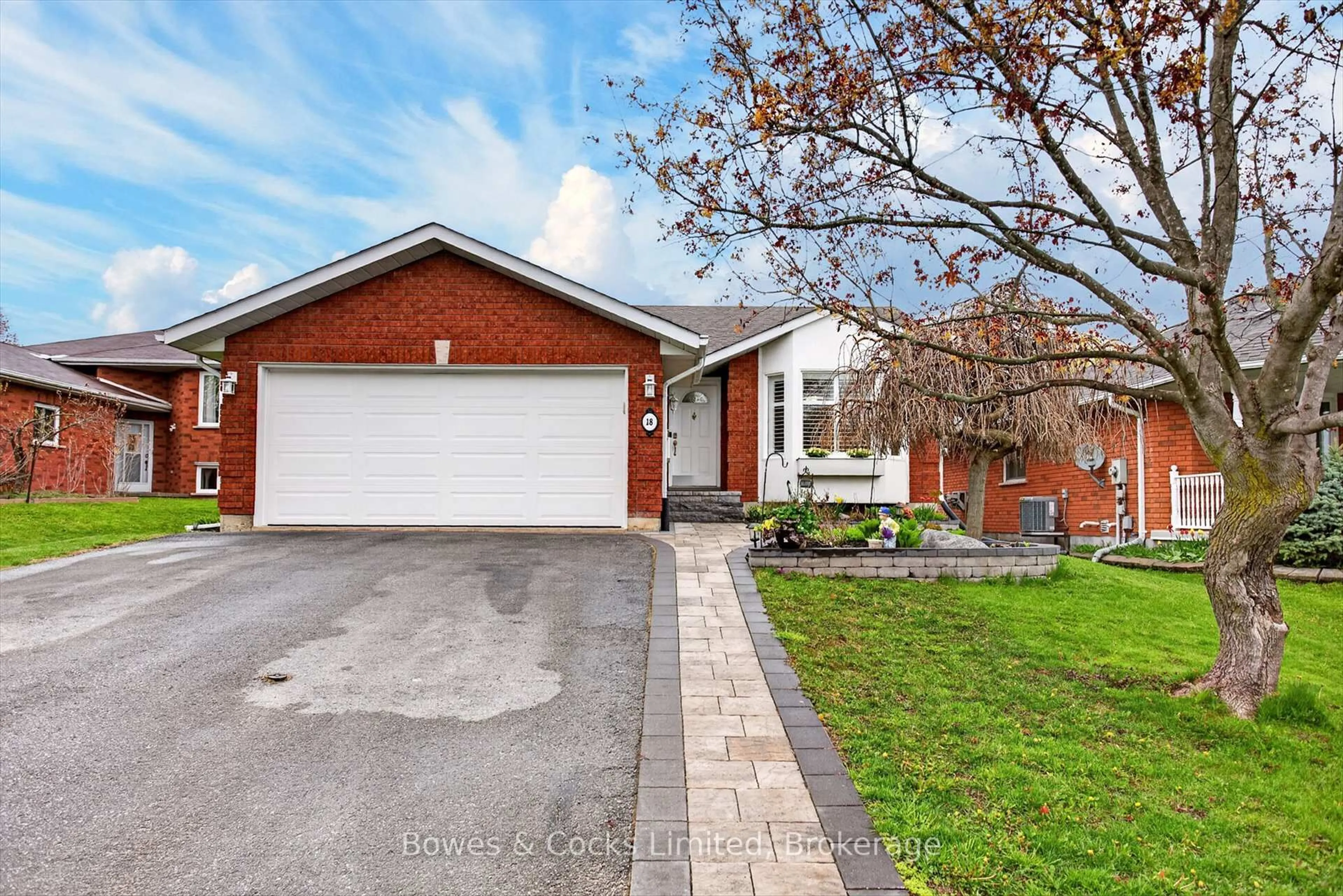 Home with brick exterior material, street for 18 Wintergreen Crt, Peterborough Ontario K9K 2J8