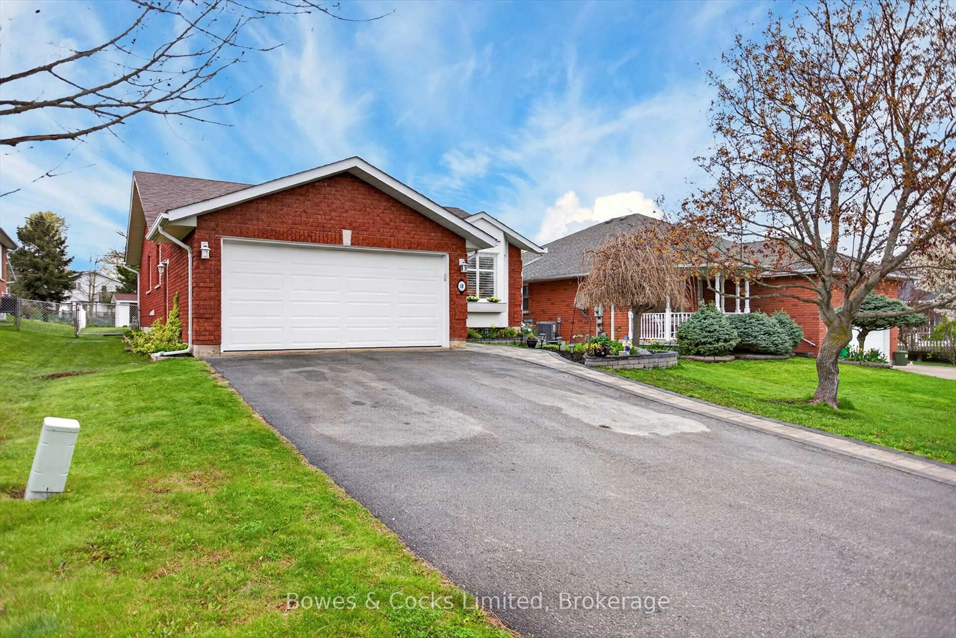 Home with brick exterior material, street for 18 Wintergreen Crt, Peterborough Ontario K9K 2J8