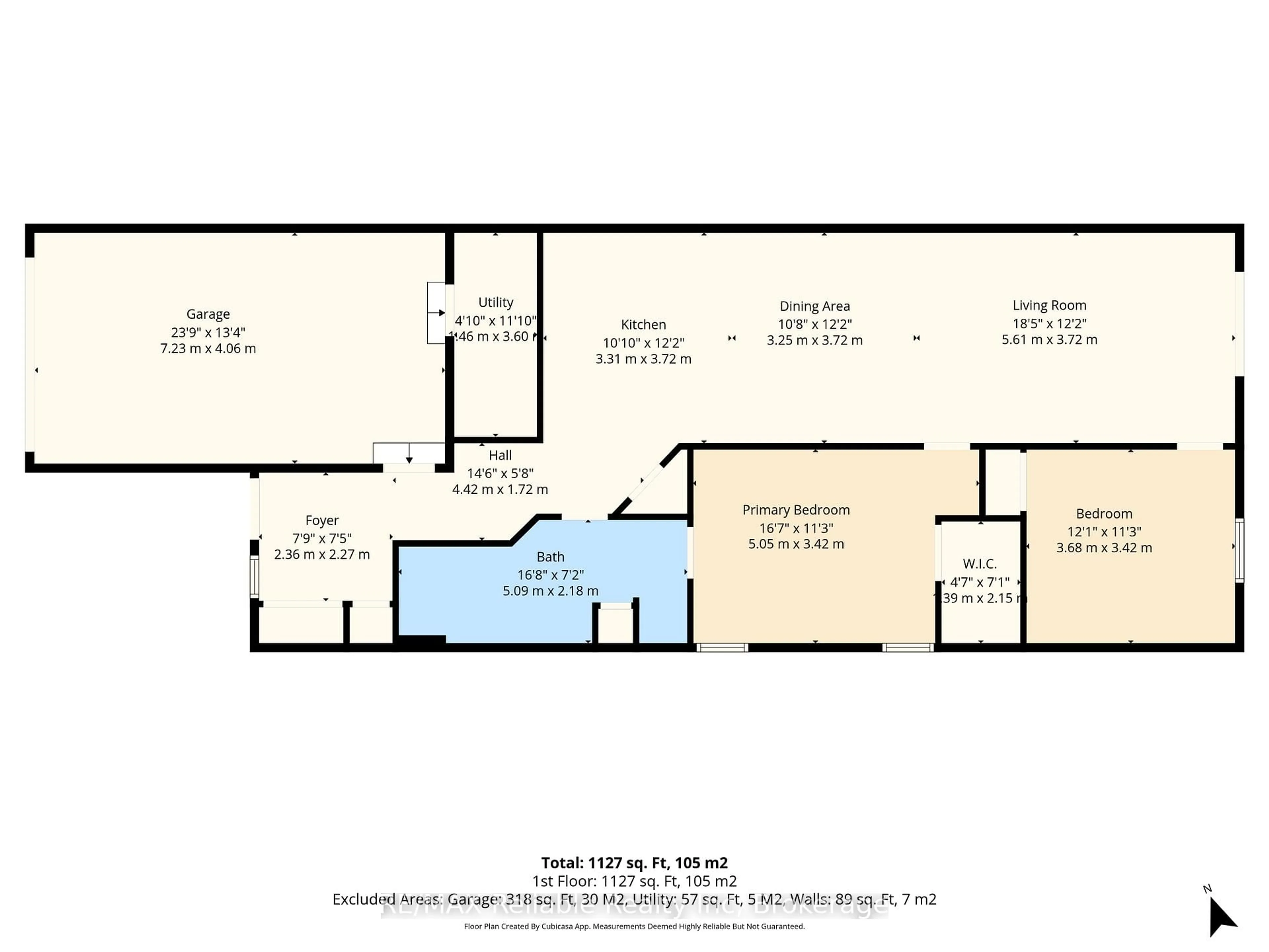 Floor plan for 152 Sills St, Huron East Ontario N0K 1W0