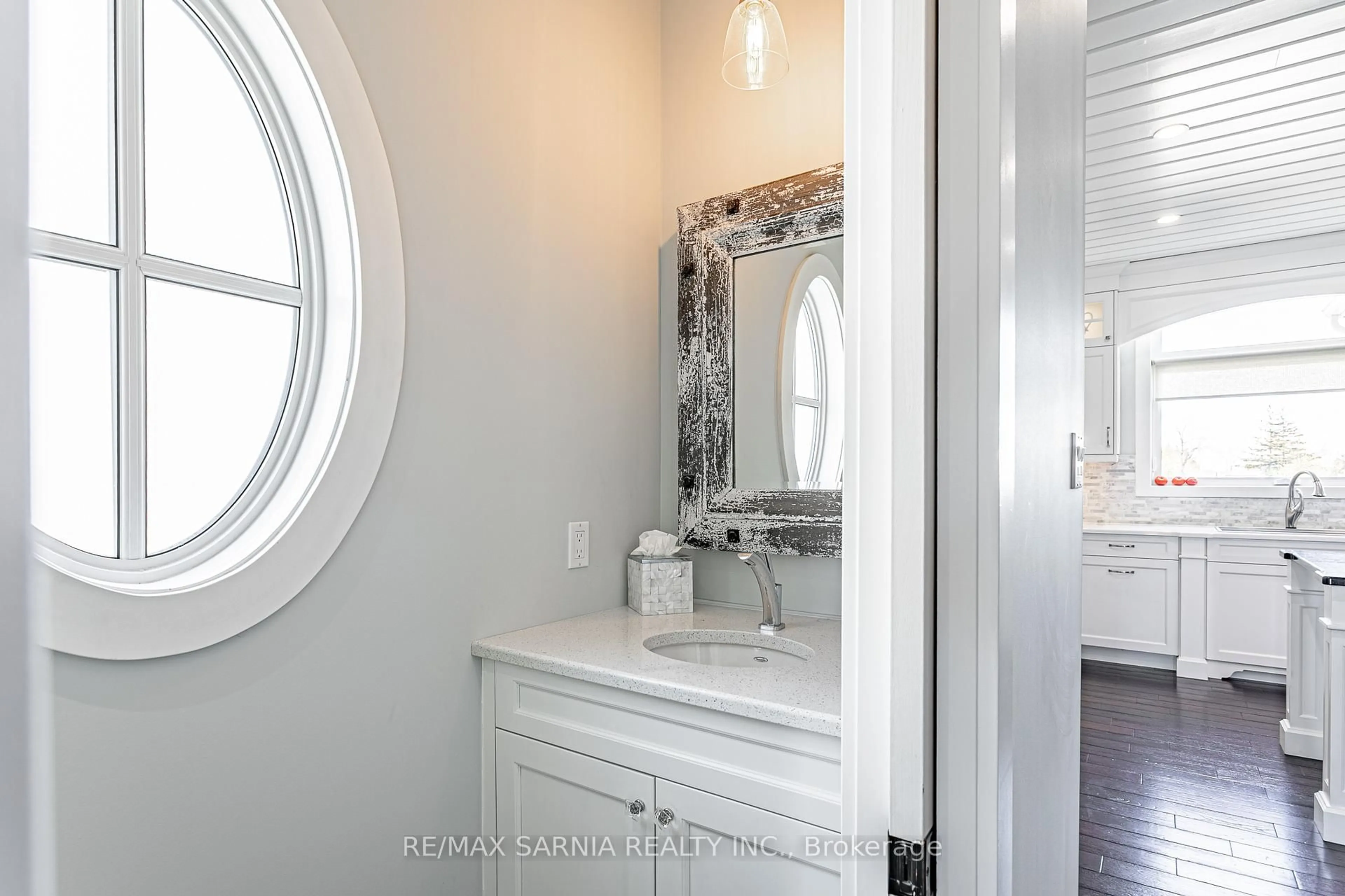 Contemporary bathroom, ceramic/tile floor for 18 Centre St, Lambton Shores Ontario N0M 1T0