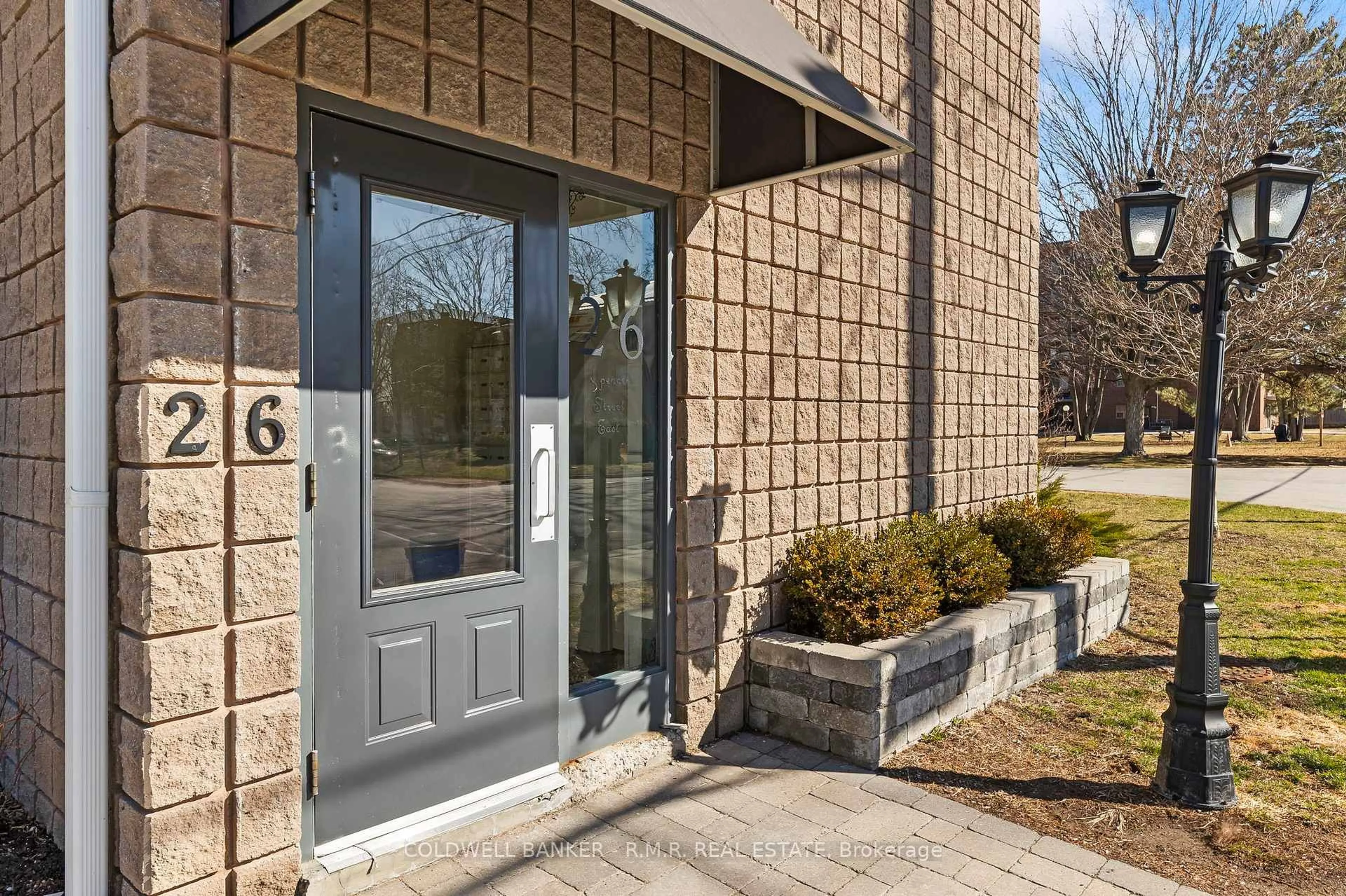 Indoor entryway for 26 Spencer St #201, Cobourg Ontario K9A 1C2