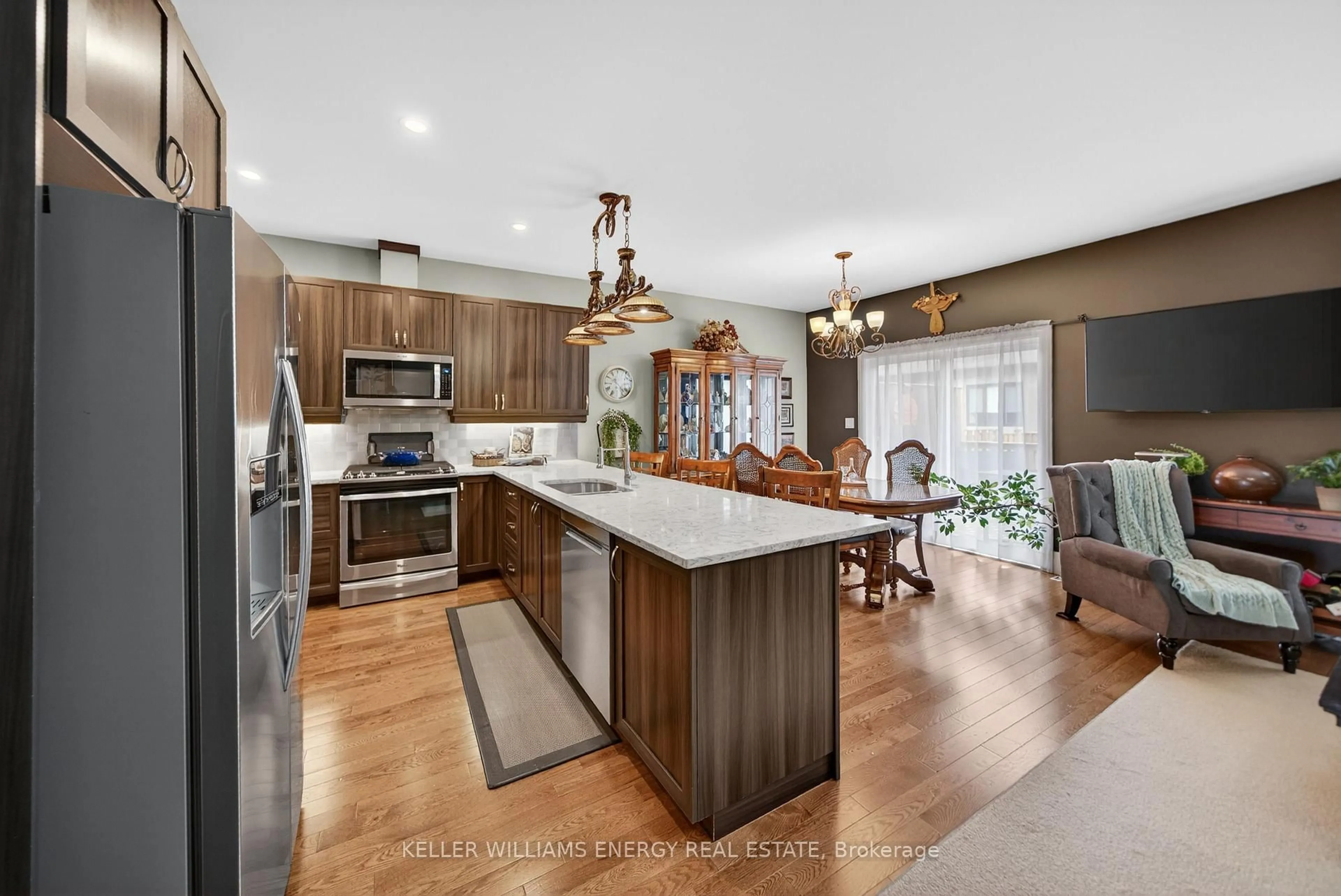 Open concept kitchen, unknown for 32 Curtis St, Prince Edward County Ontario K0K 2T0