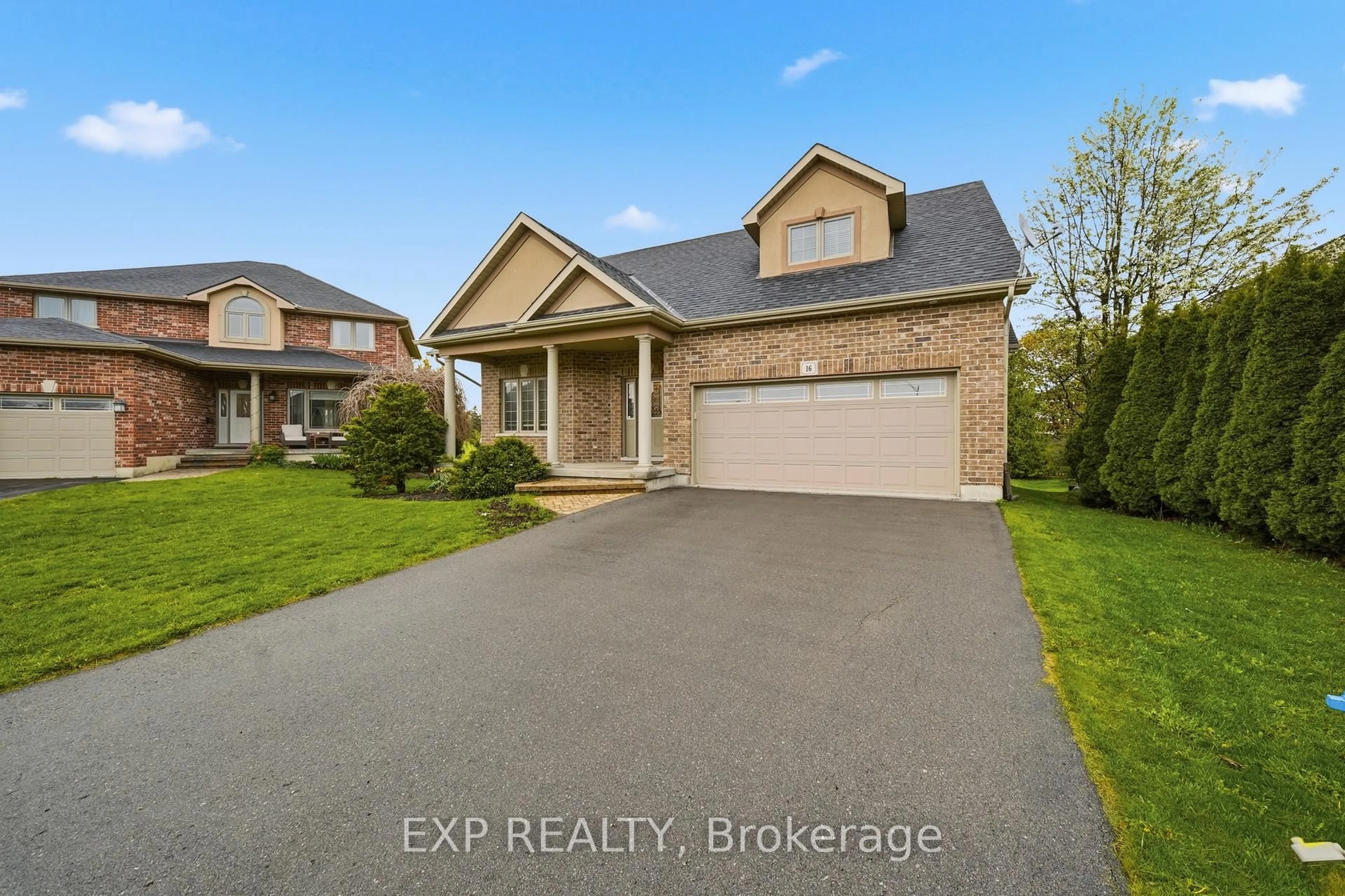 A pic from outside/outdoor area/front of a property/back of a property/a pic from drone, street for 16 Amber Pl, Belleville Ontario K8P 0B5