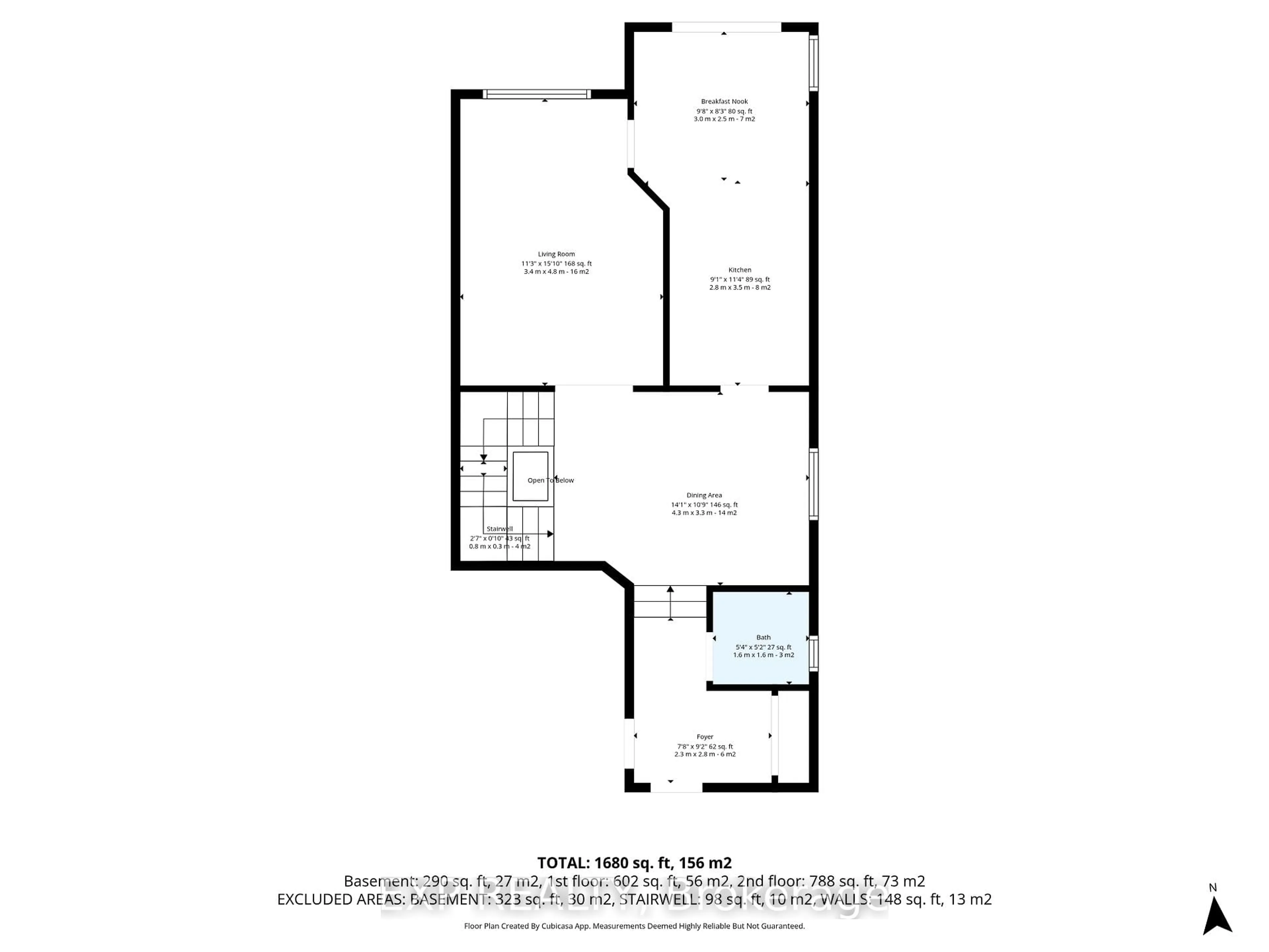 Floor plan for 569 Aquaview Dr, Ottawa Ontario K4A 4V4