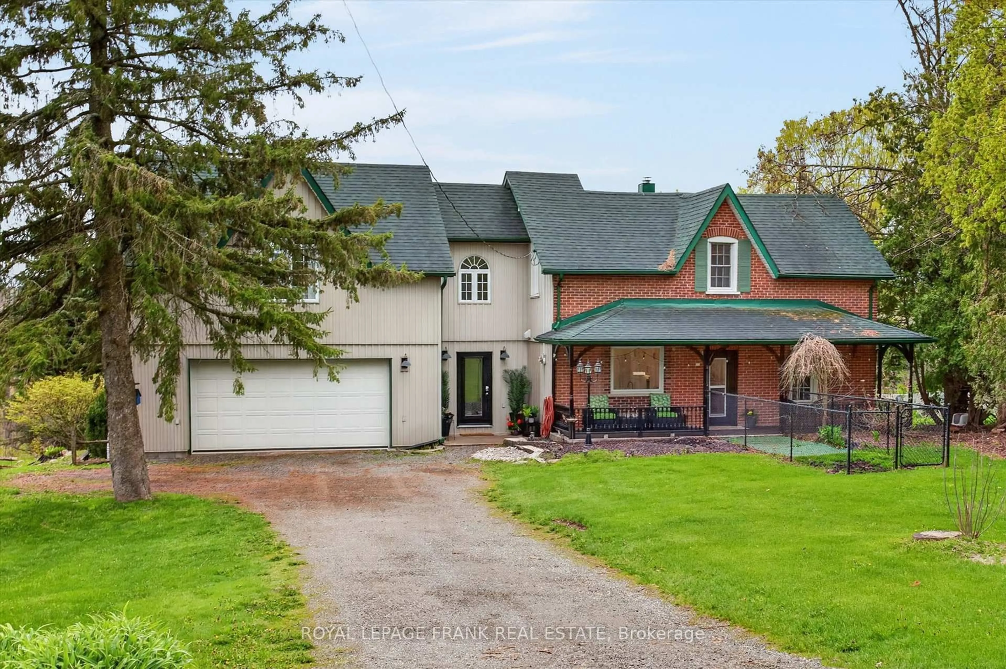 Home with brick exterior material, street for 747 Morton 10th Line, Cavan Monaghan Ontario L0A 1C0