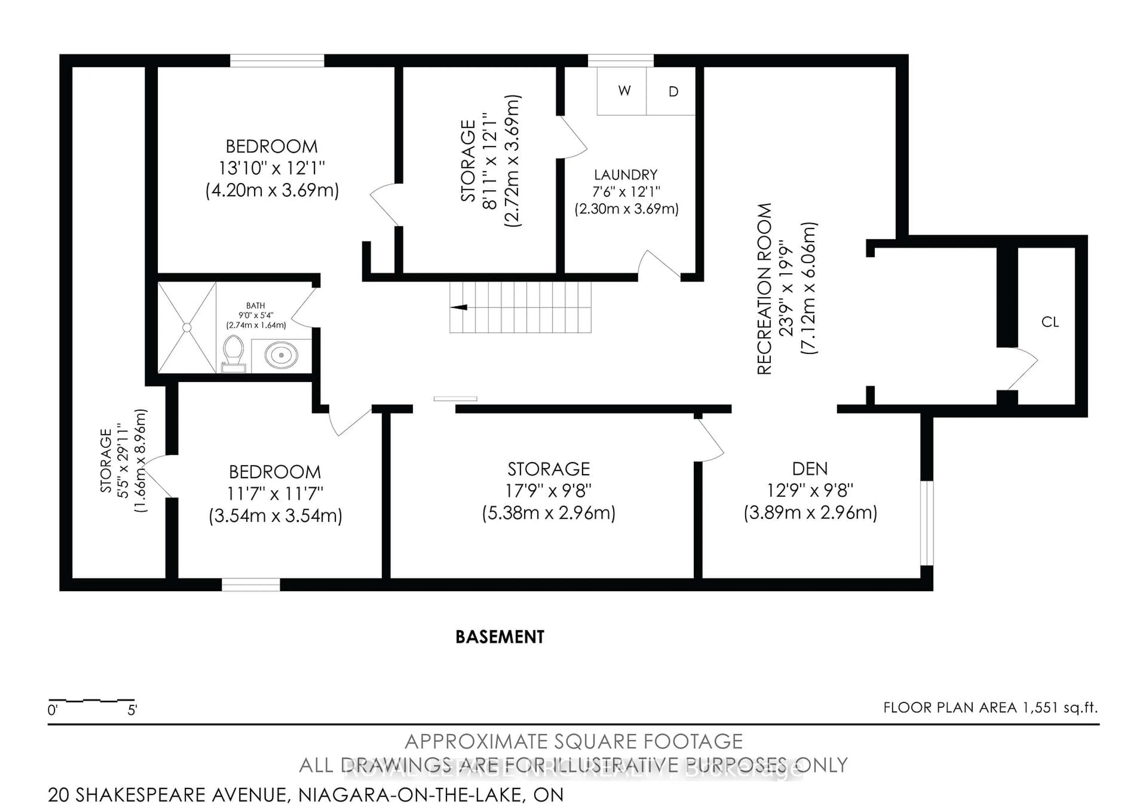 Floor plan for 20 Shakespeare Ave, Niagara-on-the-Lake Ontario L0S 1J0