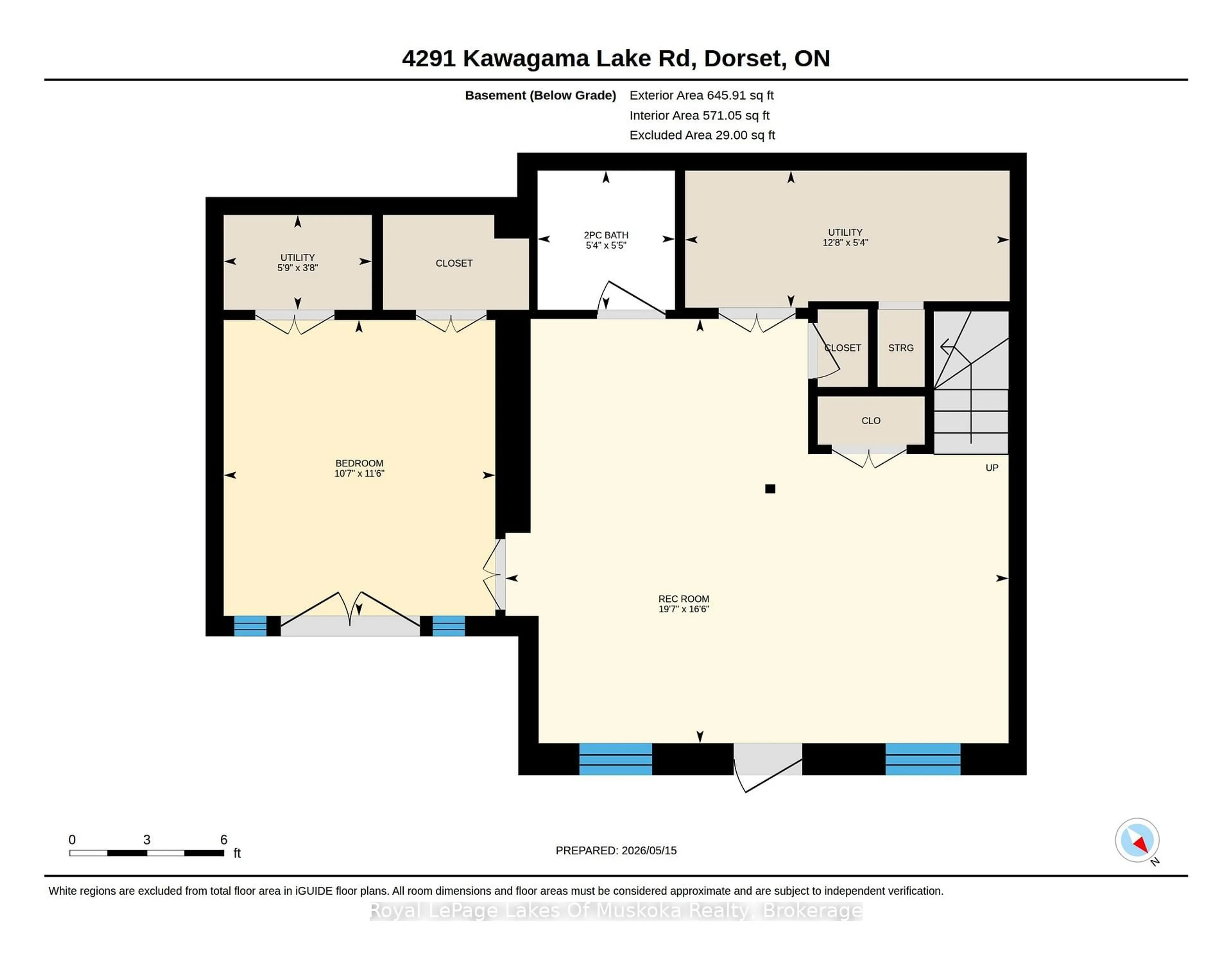 Floor plan for 4291 Kawagama Lake Rd, Algonquin Highlands Ontario P0A 1E0