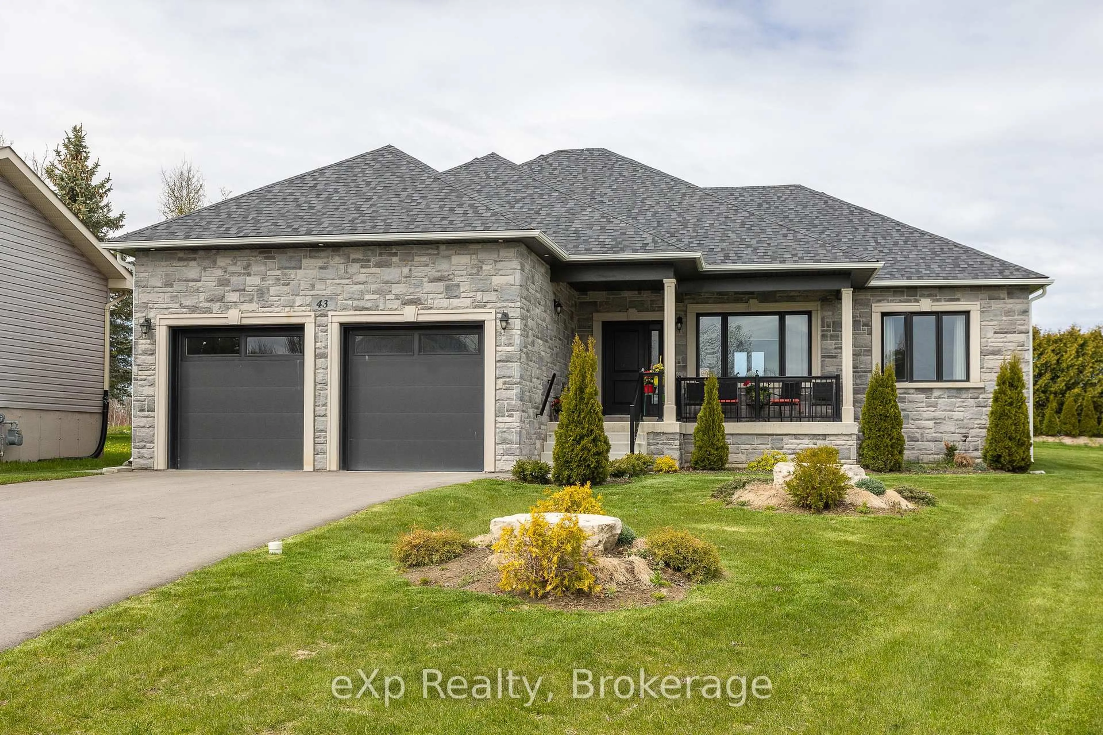 Home with brick exterior material, street for 43 Country Cres, Meaford Ontario N4L 1L7