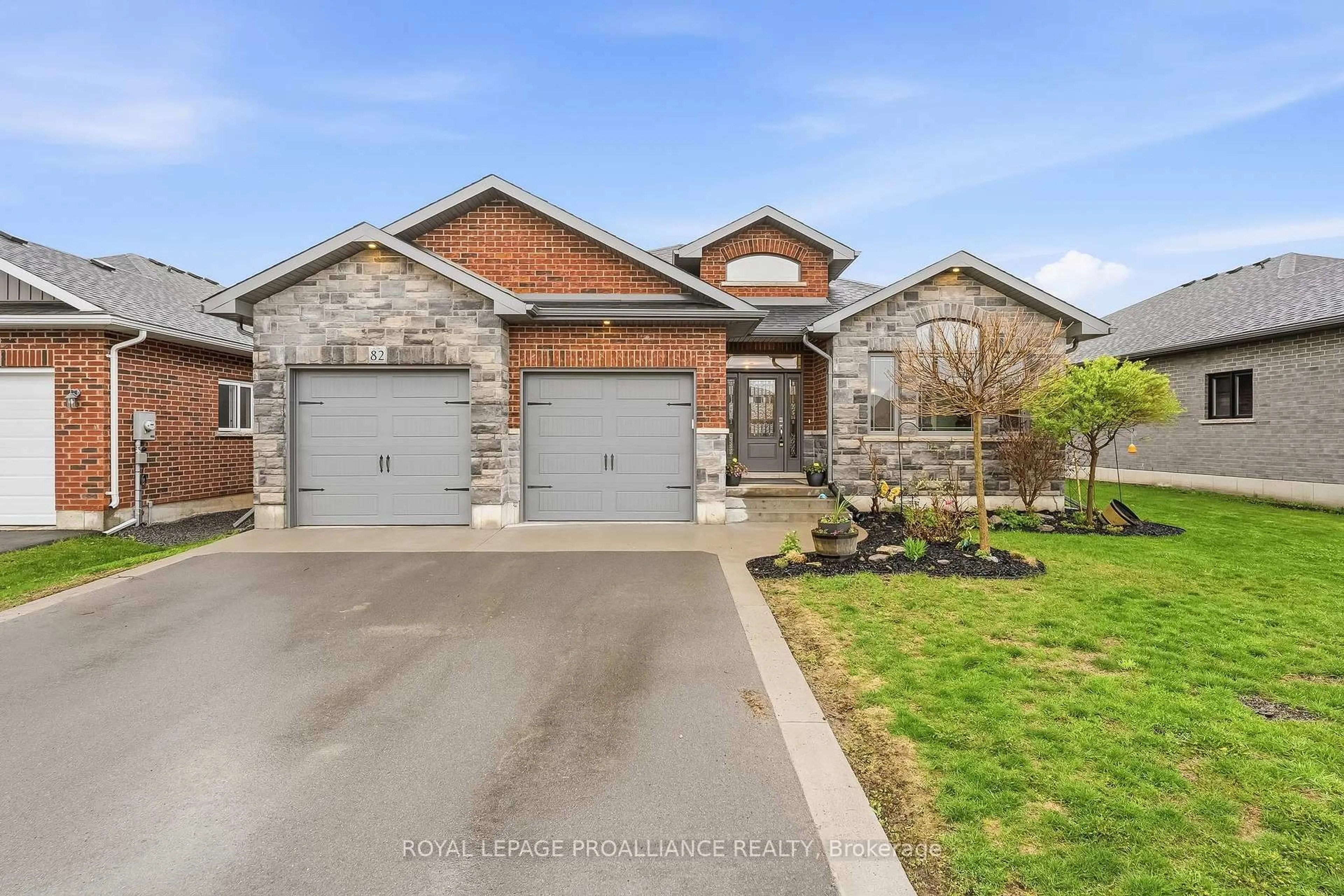 Home with brick exterior material, street for 82 Essex Dr, Belleville Ontario K8N 0J1
