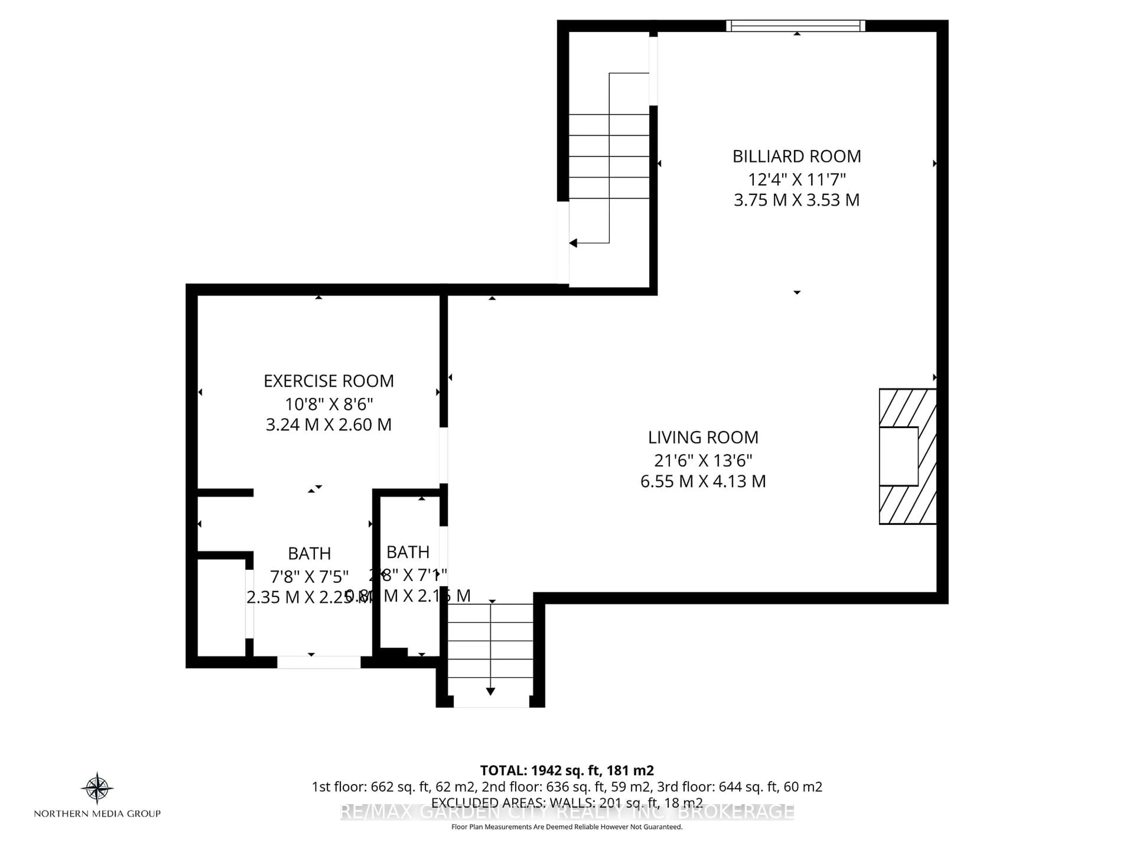 Floor plan for 44 Alexandra Blvd, St. Catharines Ontario L2P 1J9