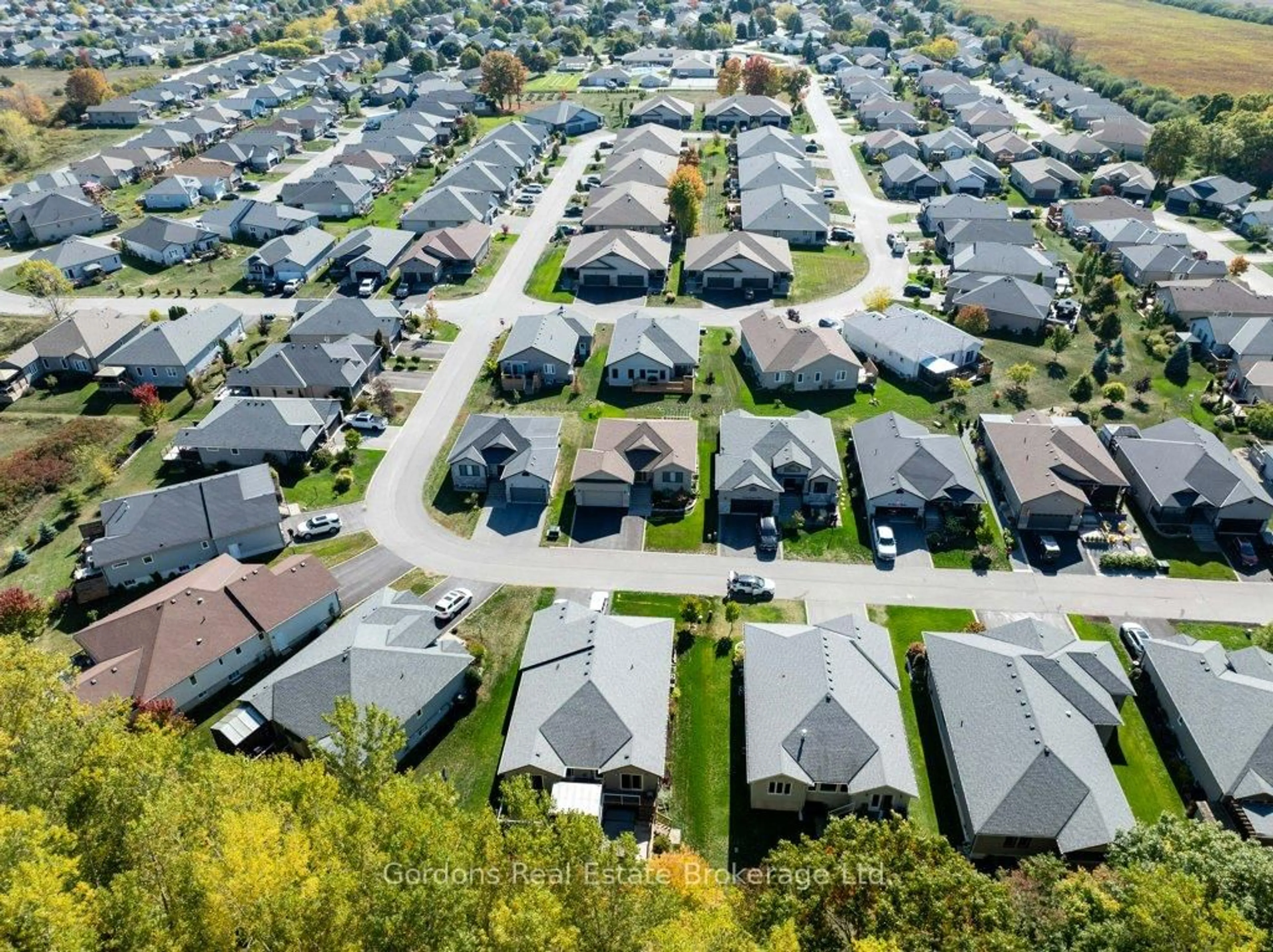 A pic from outside/outdoor area/front of a property/back of a property/a pic from drone, street for 42 Conger Dr, Prince Edward County Ontario K0K 3L0