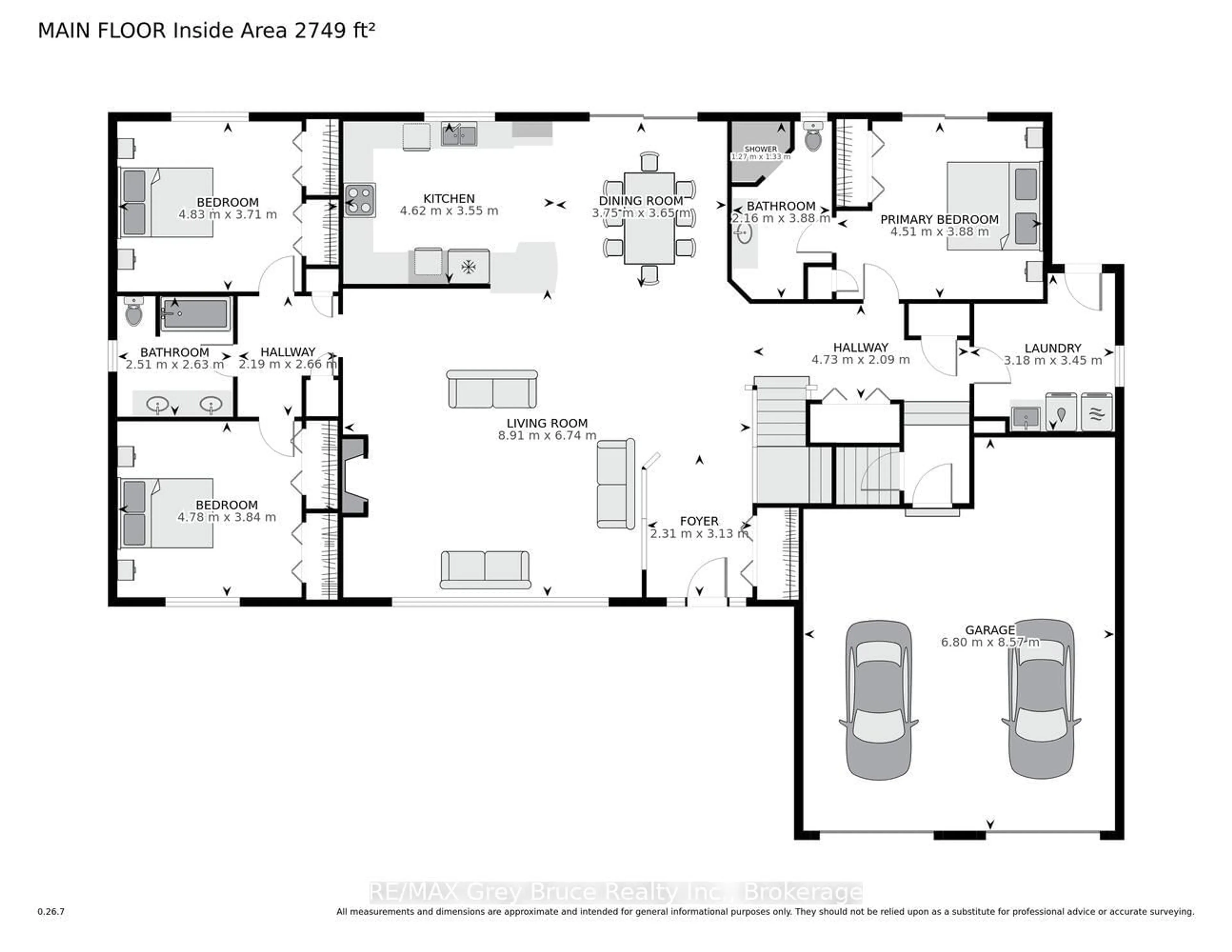Floor plan for 41 Martin Dr, South Bruce Peninsula Ontario N0H 2G0