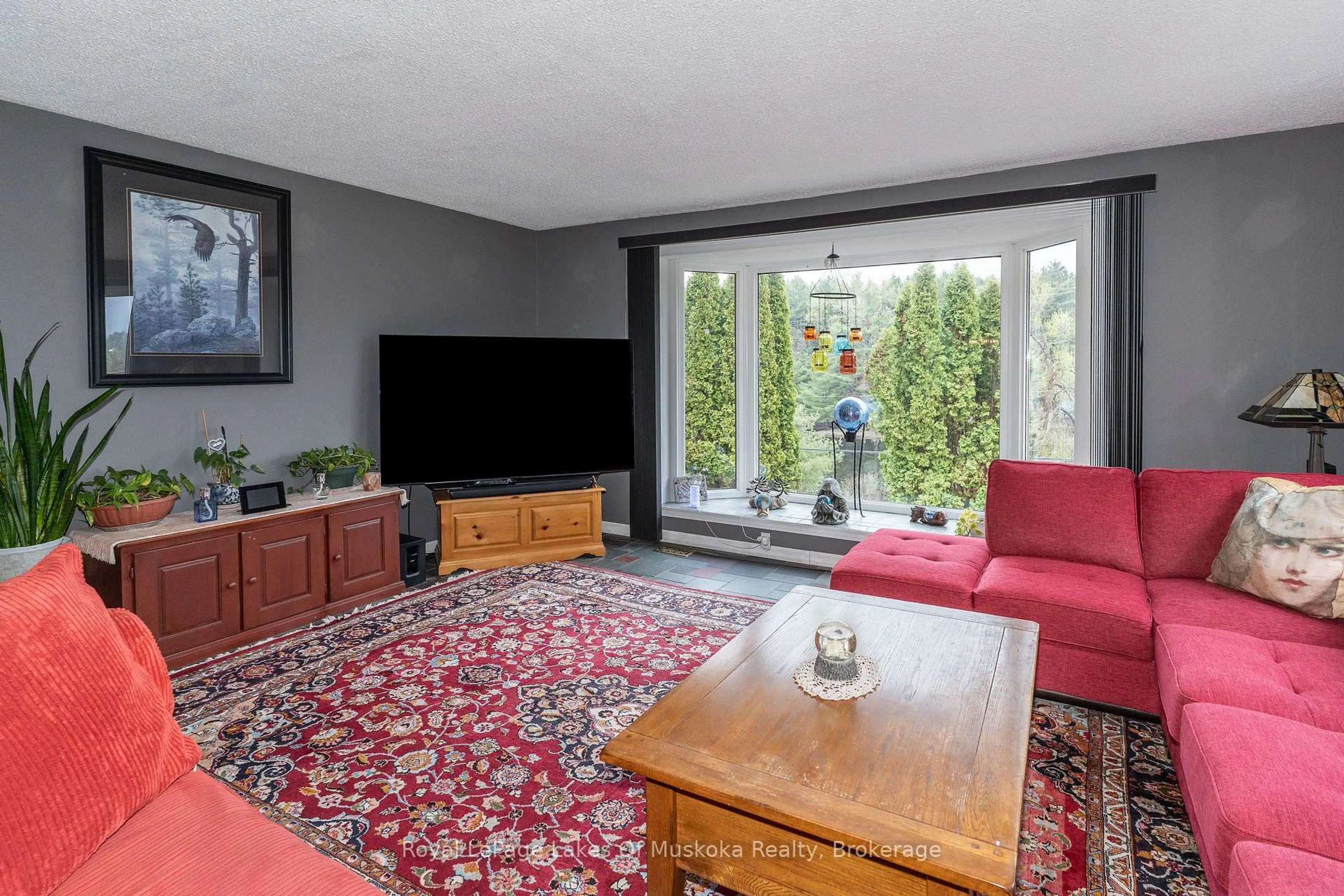 Living room with furniture, unknown for 183 Santas Village Rd, Bracebridge Ontario P1L 1W8