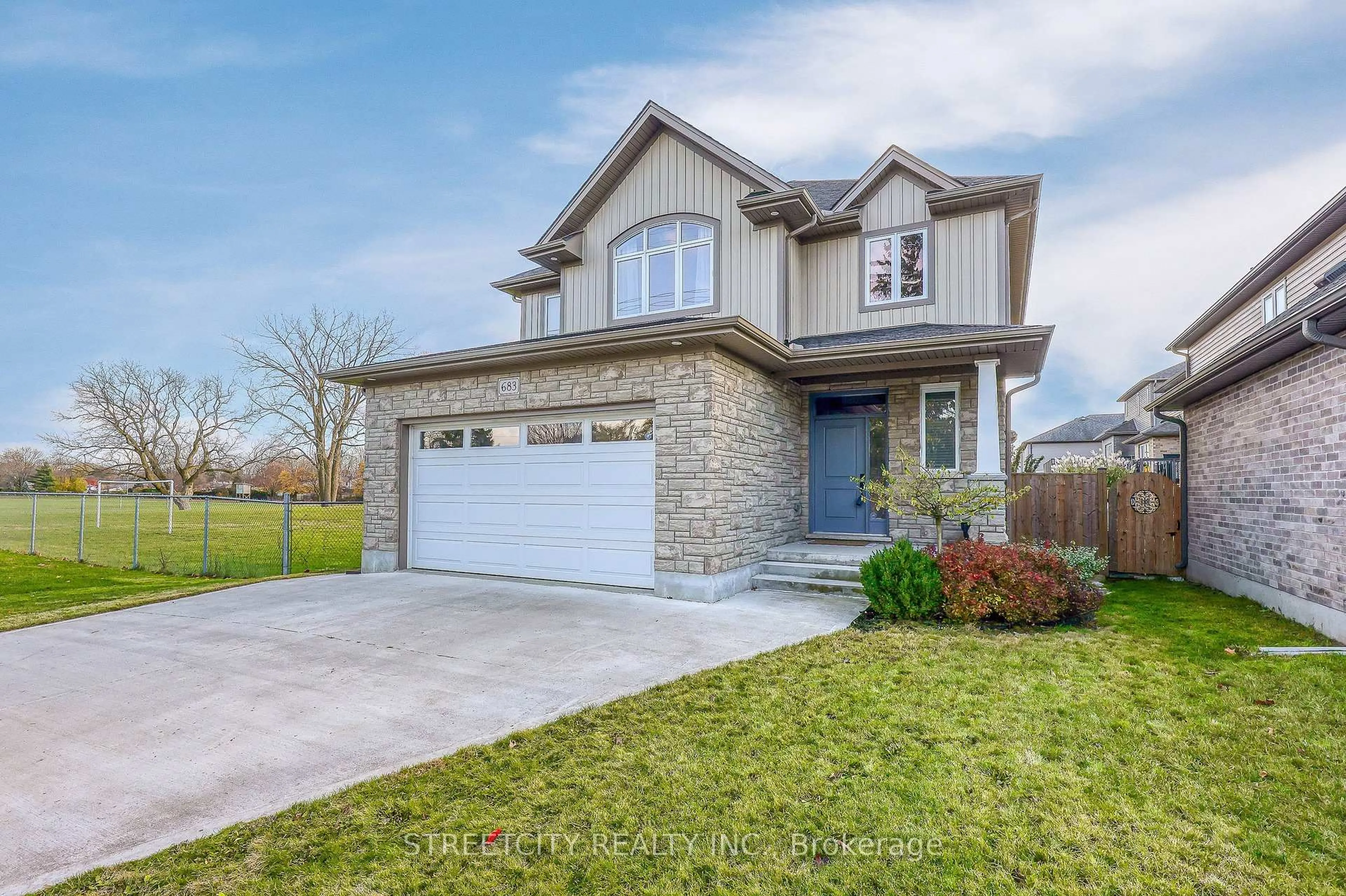 Home with brick exterior material, street for 683 TENNENT Ave, London North Ontario N5X 0L3