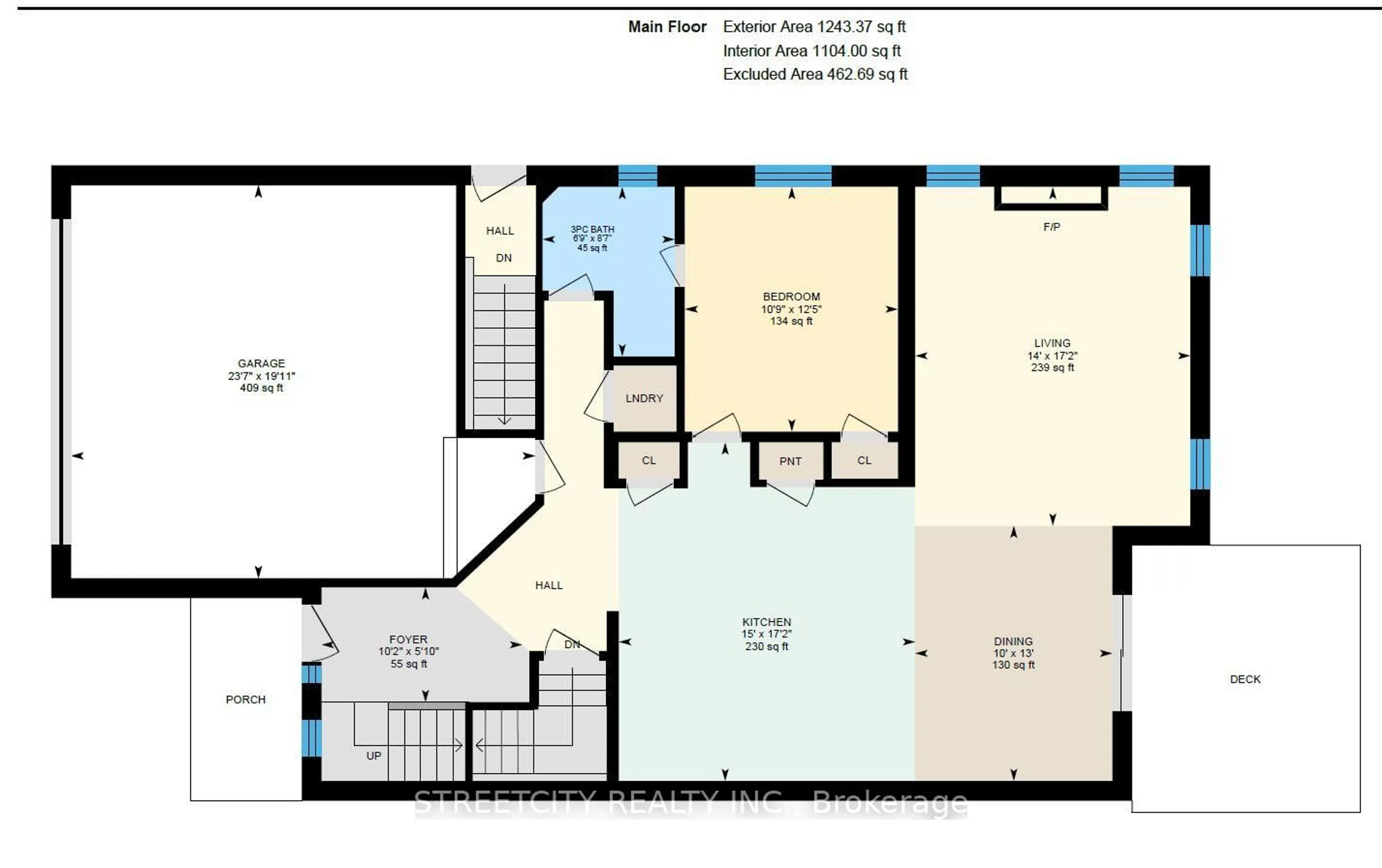 Floor plan for 683 TENNENT Ave, London North Ontario N5X 0L3