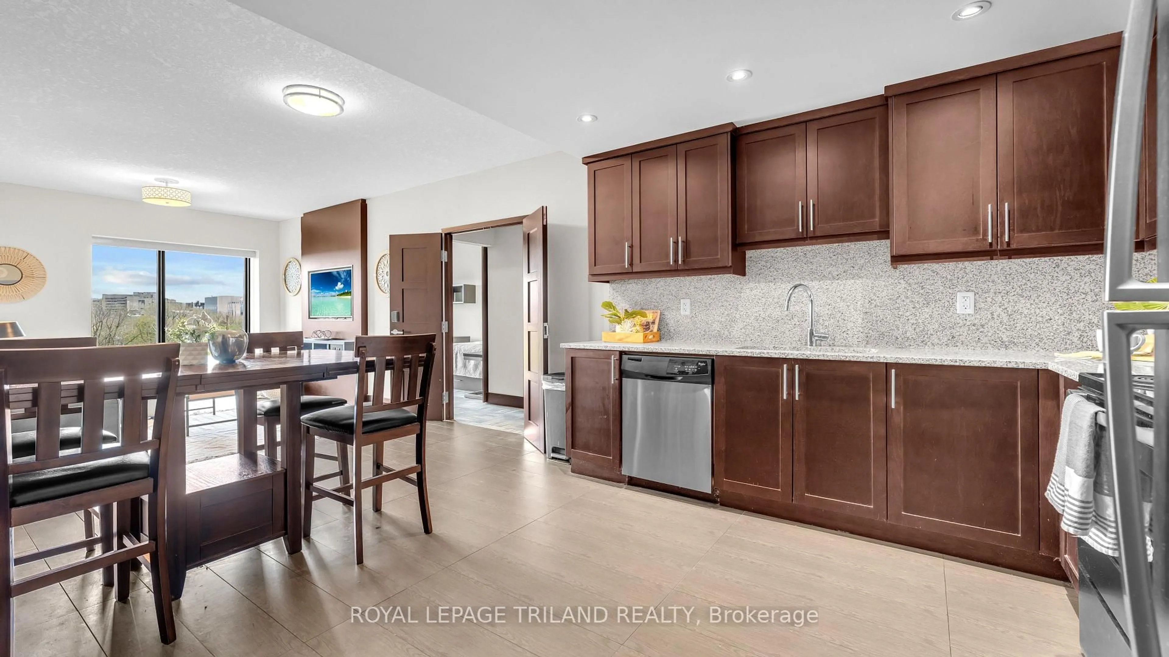Open concept kitchen, unknown for 1235 Richmond St #901, London East Ontario N6A 0C1