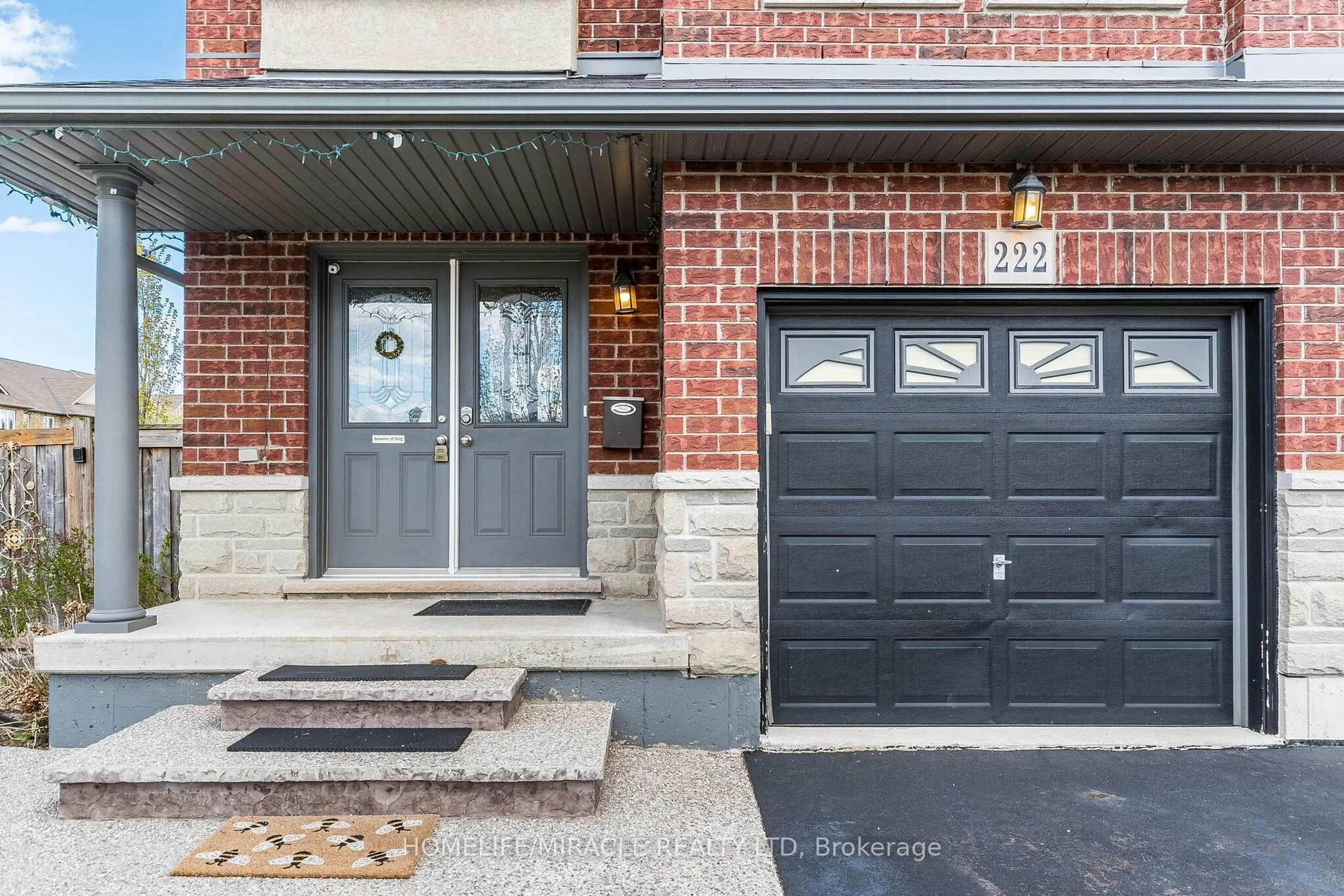 Home with brick exterior material, street for 222 Pelech Cres, Hamilton Ontario L0R 1P0