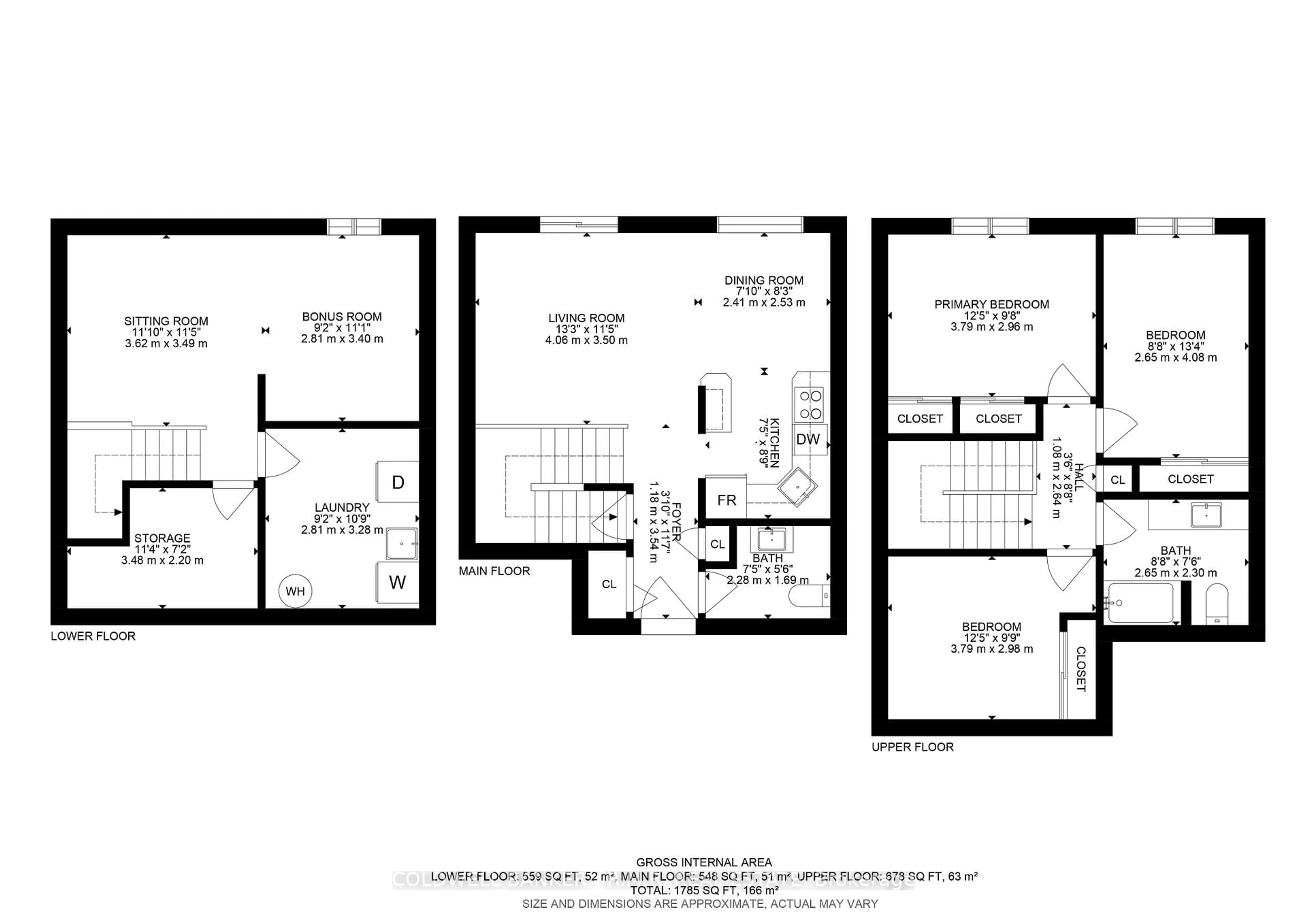 Floor plan for 373 D'arcy St #5, Cobourg Ontario K9A 4A6