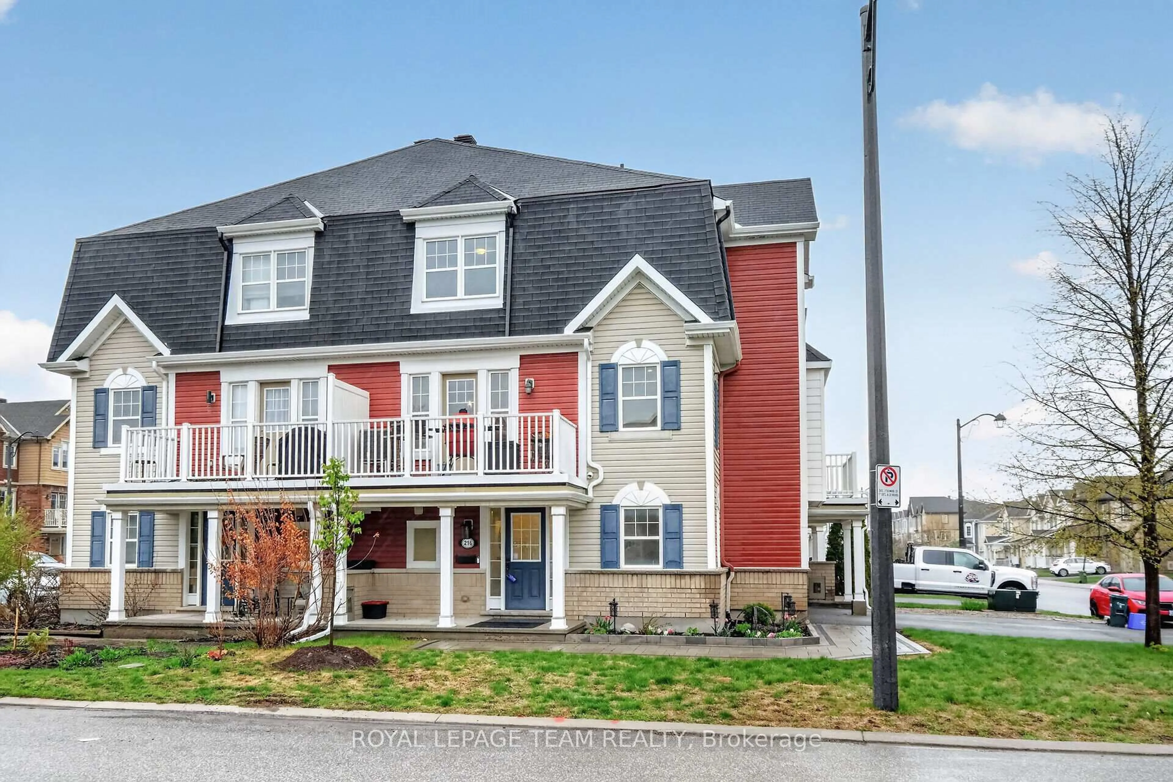 Home with brick exterior material, street for 216 Cayman Rd, Stittsville Ontario K2S 0N9