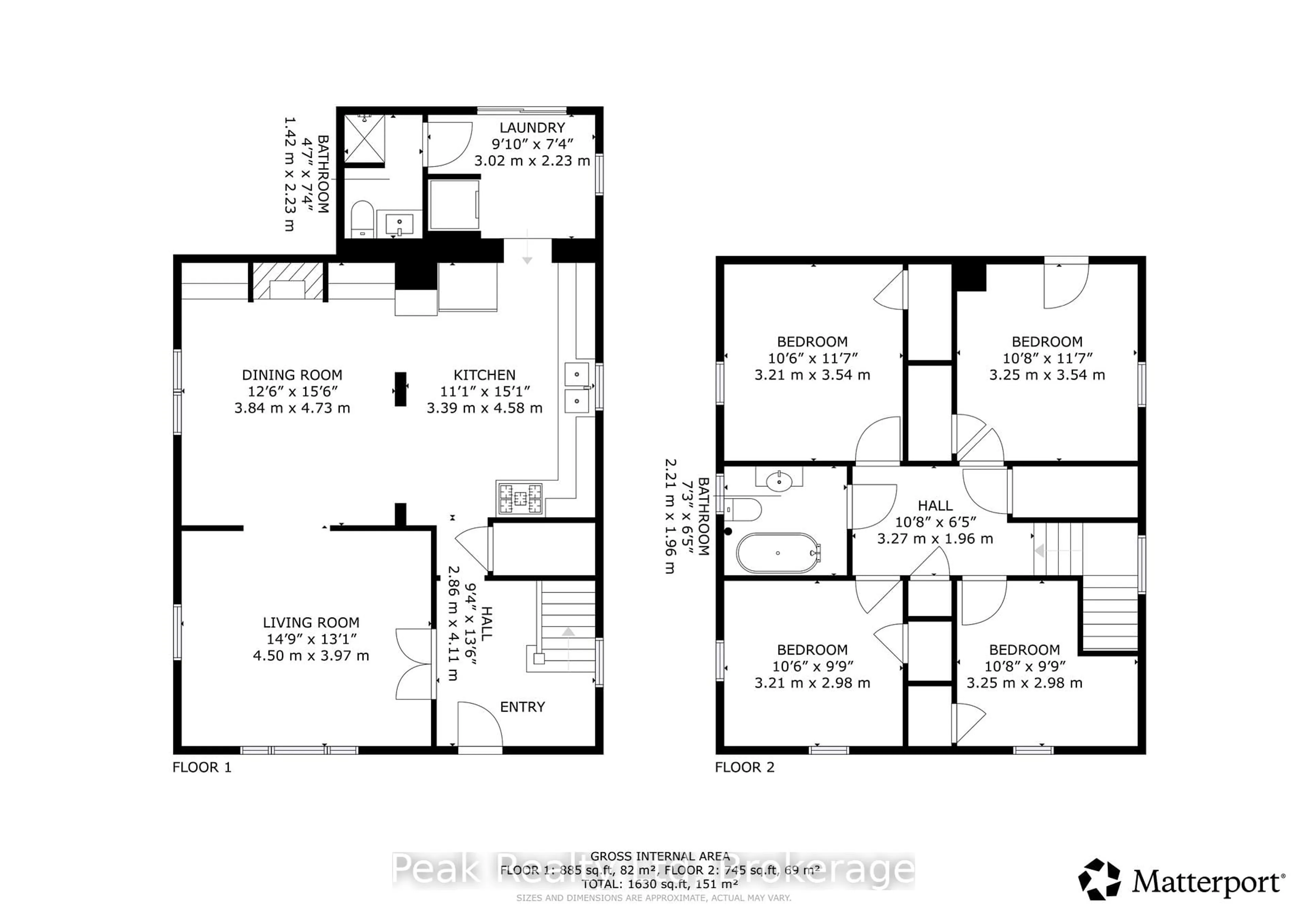 Floor plan for 236 Huron Rd, Perth South Ontario N0K 1X0