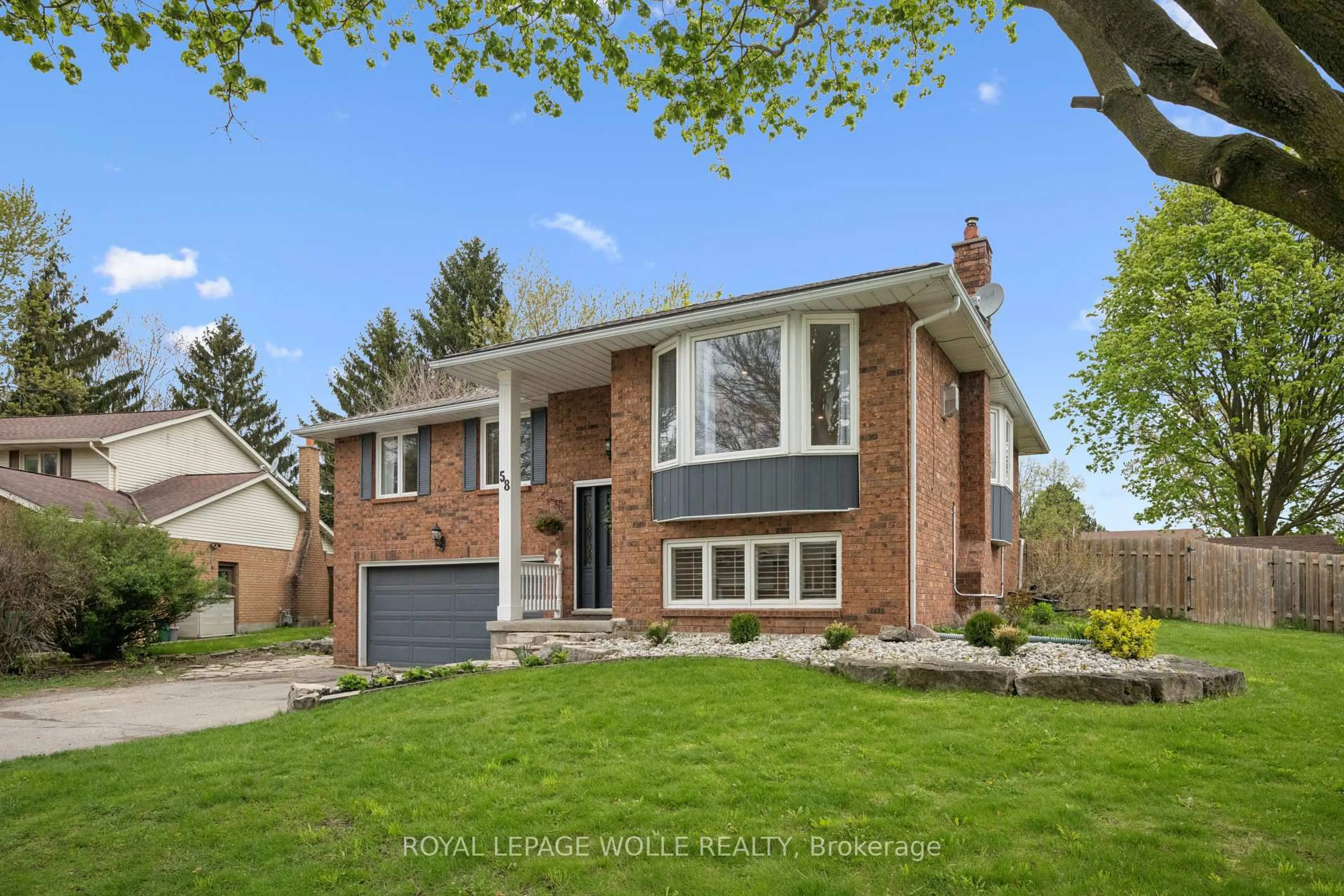 Home with brick exterior material, street for 58 Bock St, Wilmot Ontario N0B 2E0
