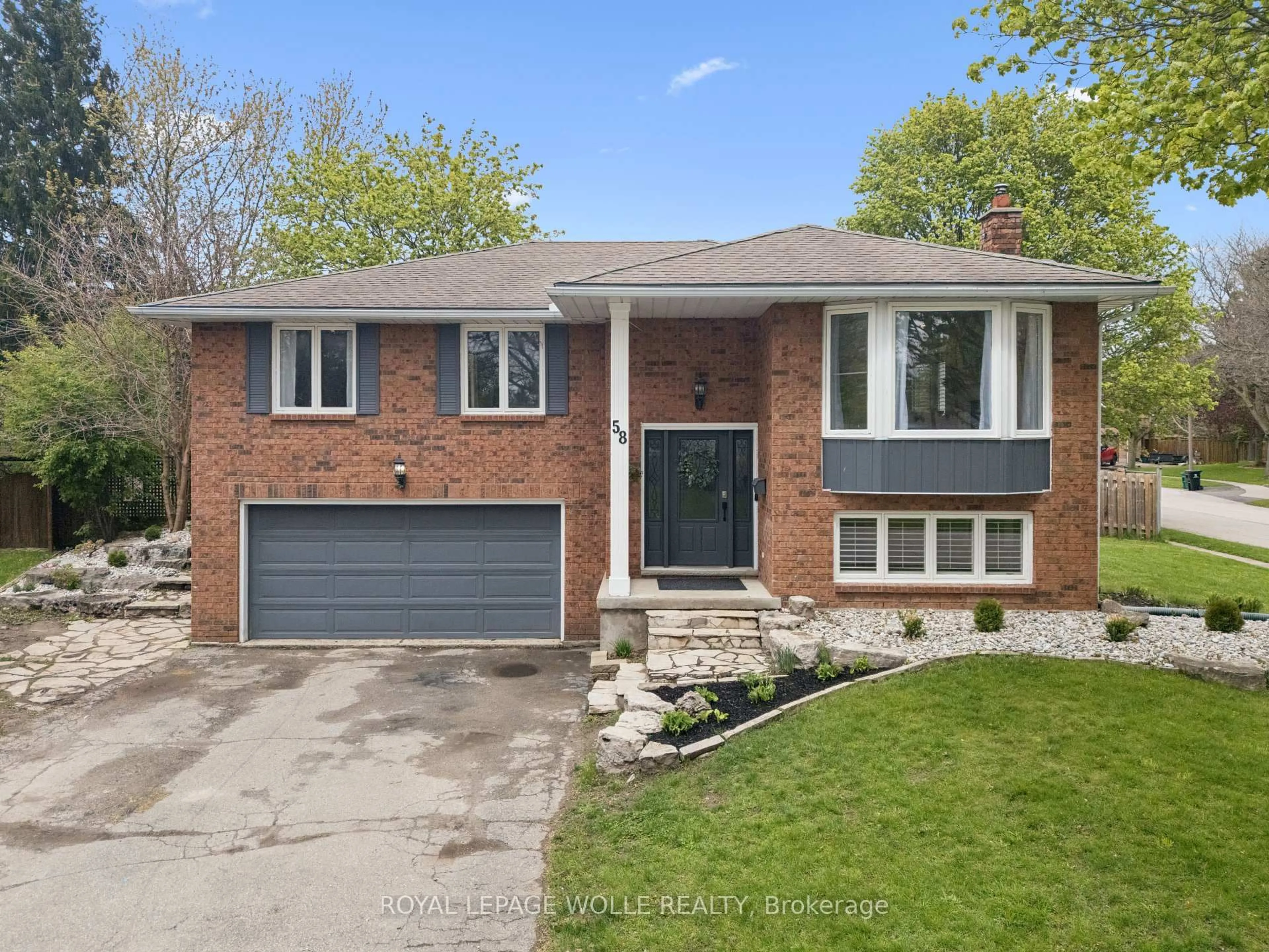 Home with brick exterior material, street for 58 Bock St, Wilmot Ontario N0B 2E0