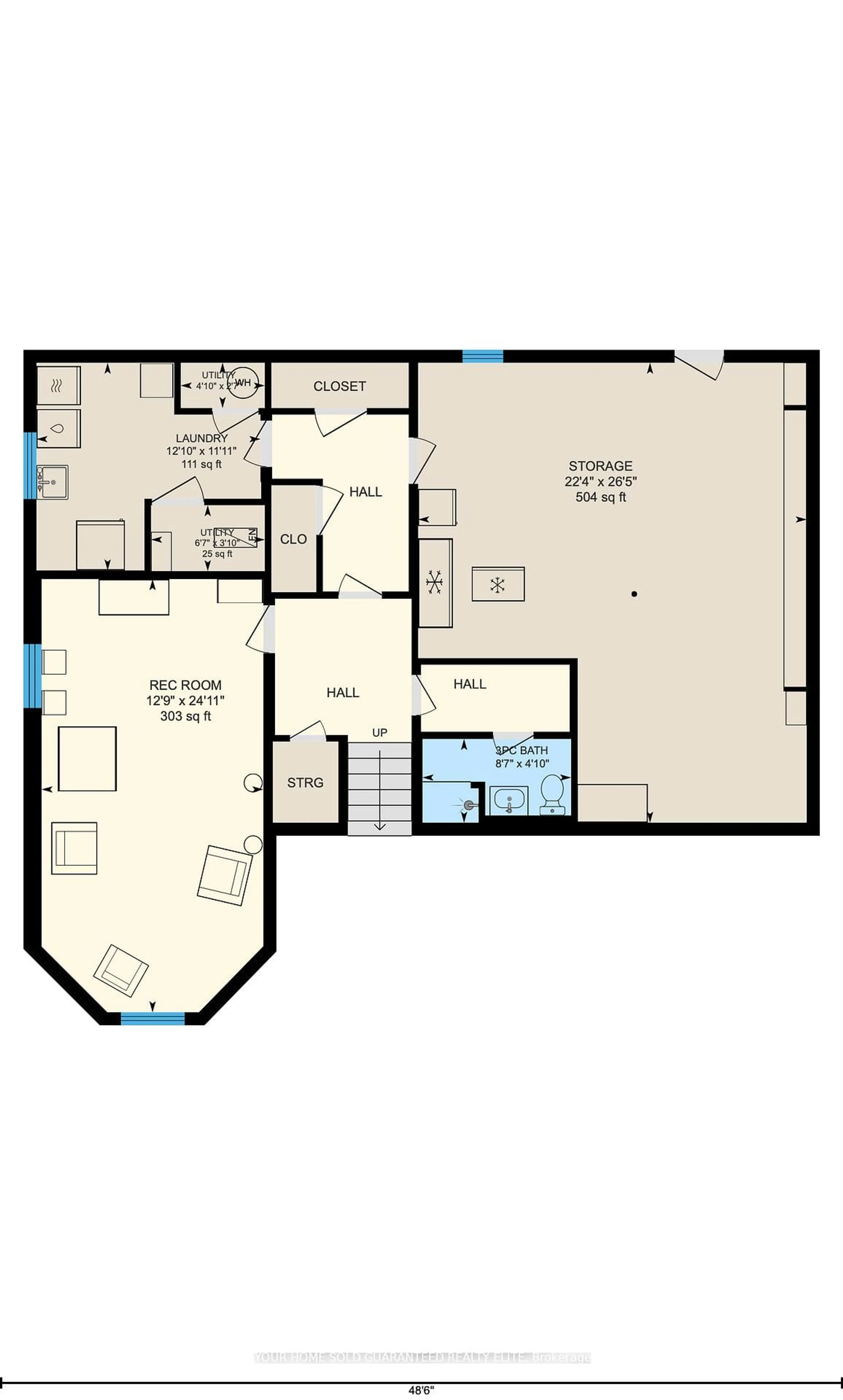 Floor plan for 646 First Ave, Welland Ontario L3C 1Z3