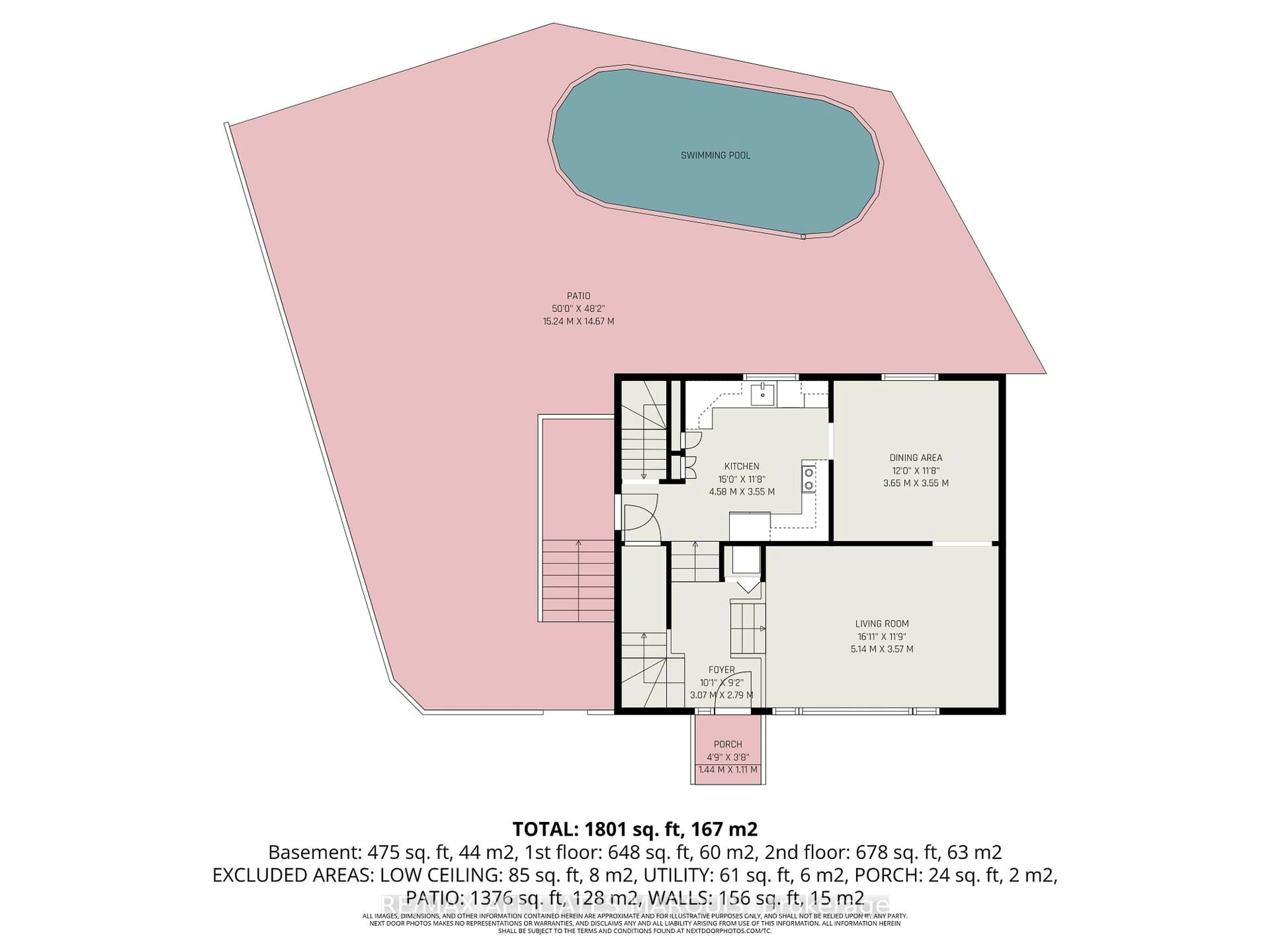Floor plan for 15 Philip St, Smiths Falls Ontario K7A 3L7