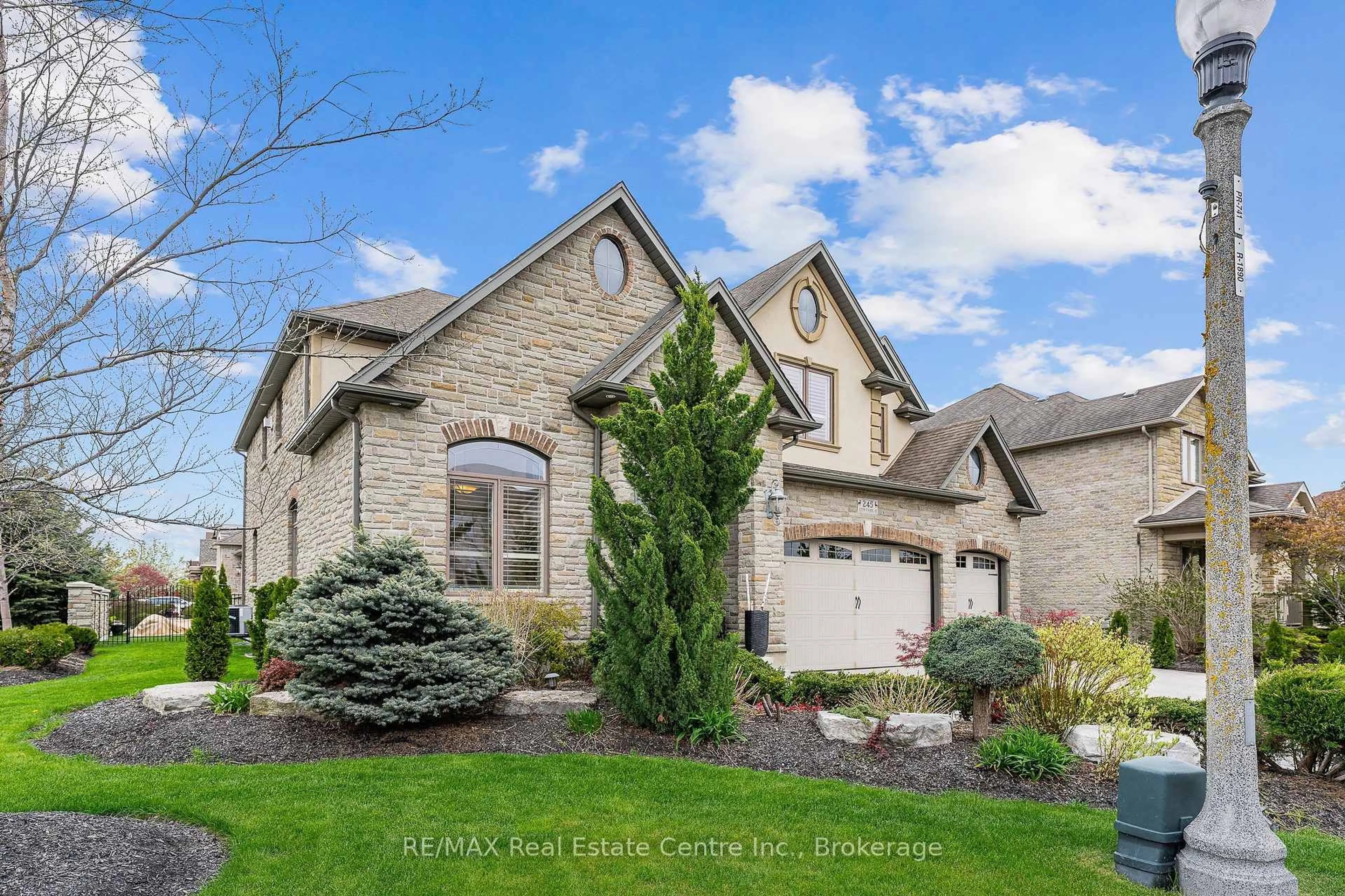 Home with brick exterior material, street for 245 Joseph Schoerg Cres, Kitchener Ontario N2P 2X8