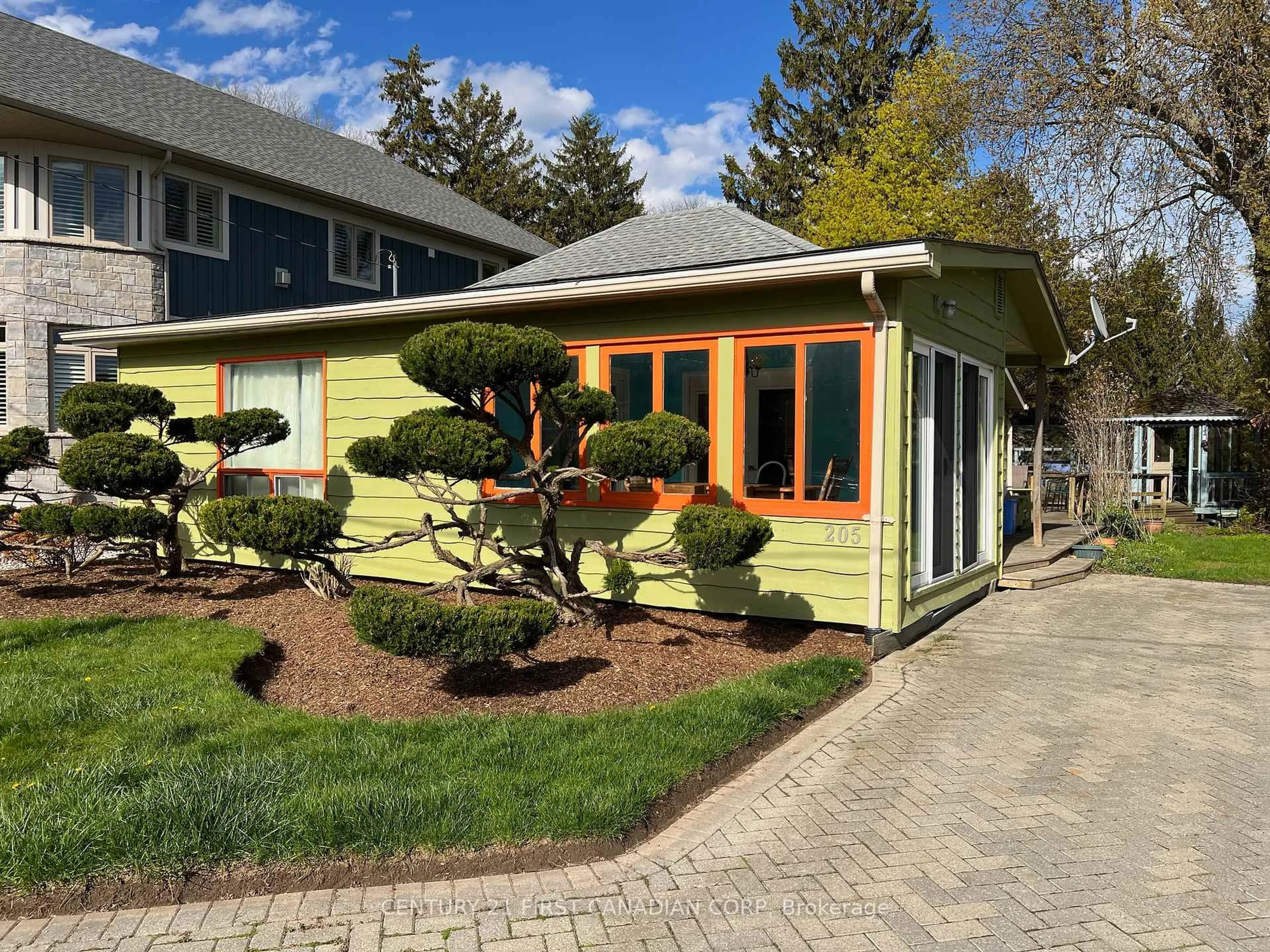 Home with vinyl exterior material, street for 205 Adelaide St, Central Elgin Ontario N5L 1A1
