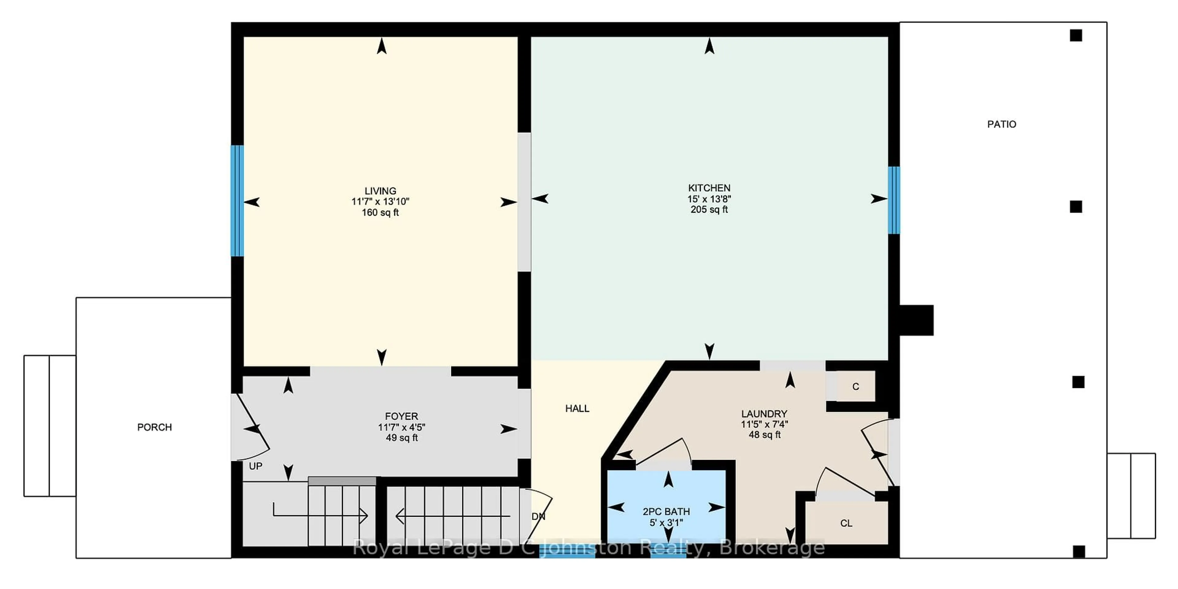 Floor plan for 166 Macdonald Lane, Saugeen Shores Ontario N0H 2L0