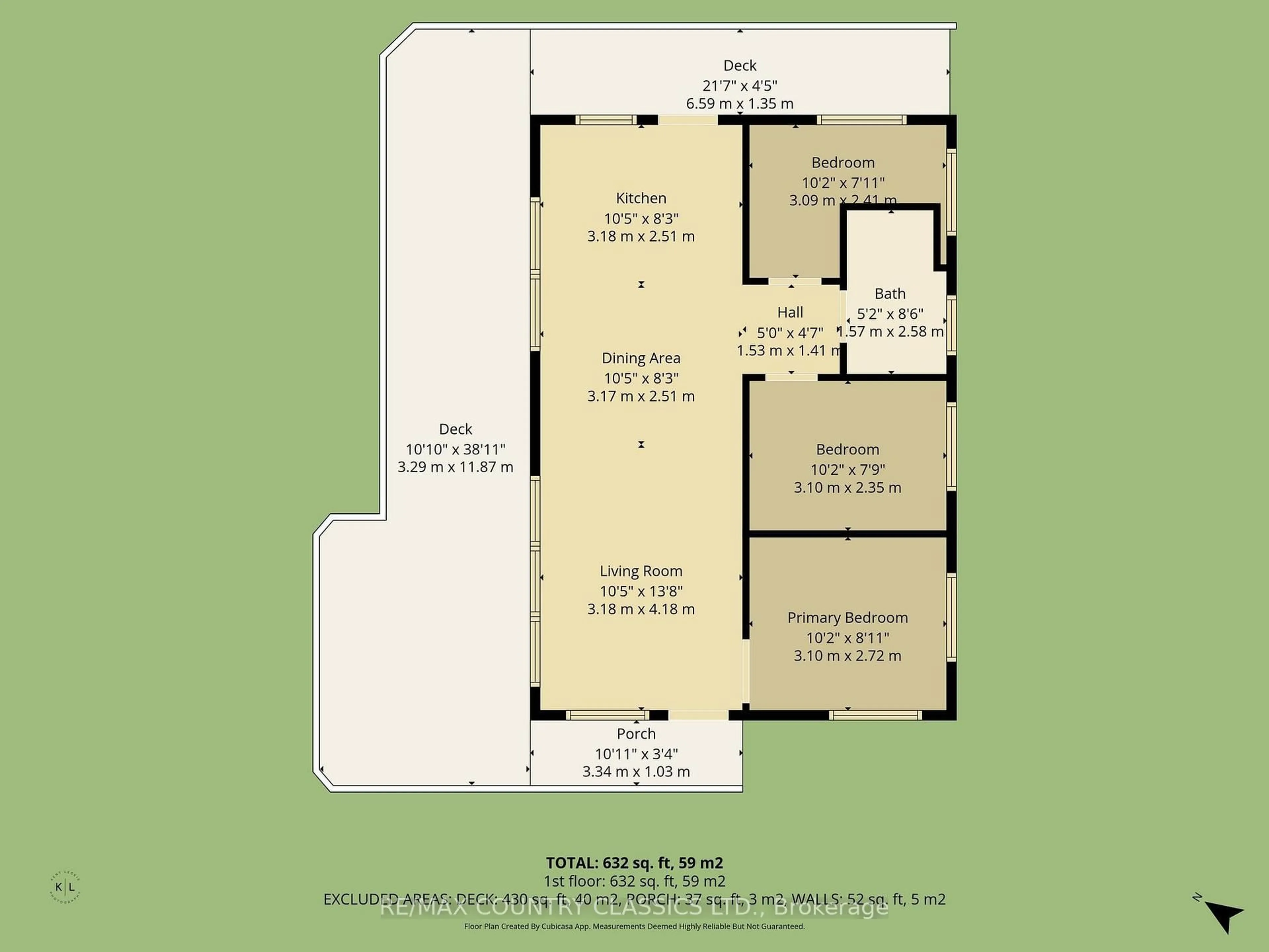 Floor plan for 204 Blue Heron Lane, North Kawartha Ontario K0L 1A0