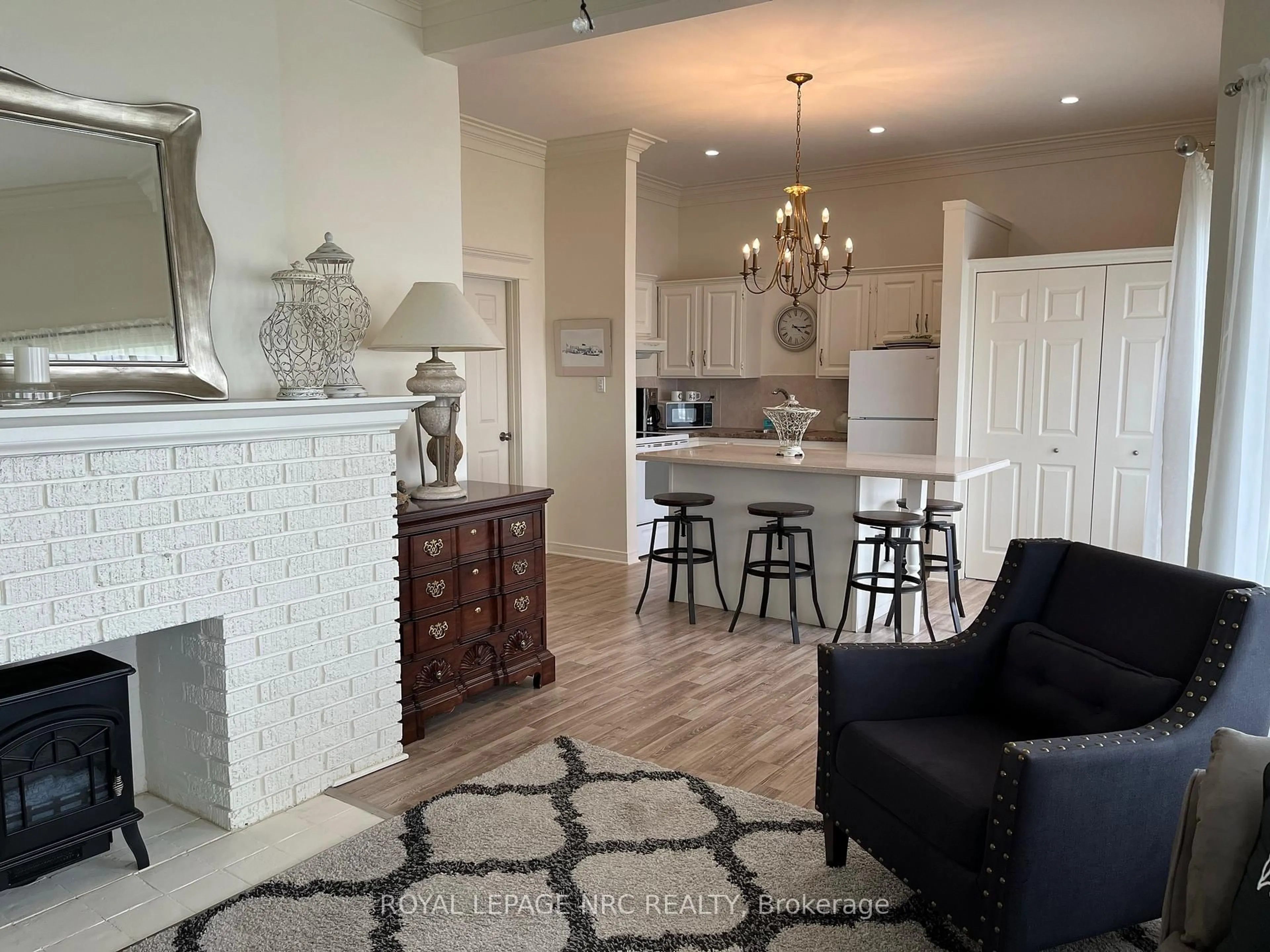 Living room with furniture, unknown for 56 West St, Port Colborne Ontario L3K 4C8