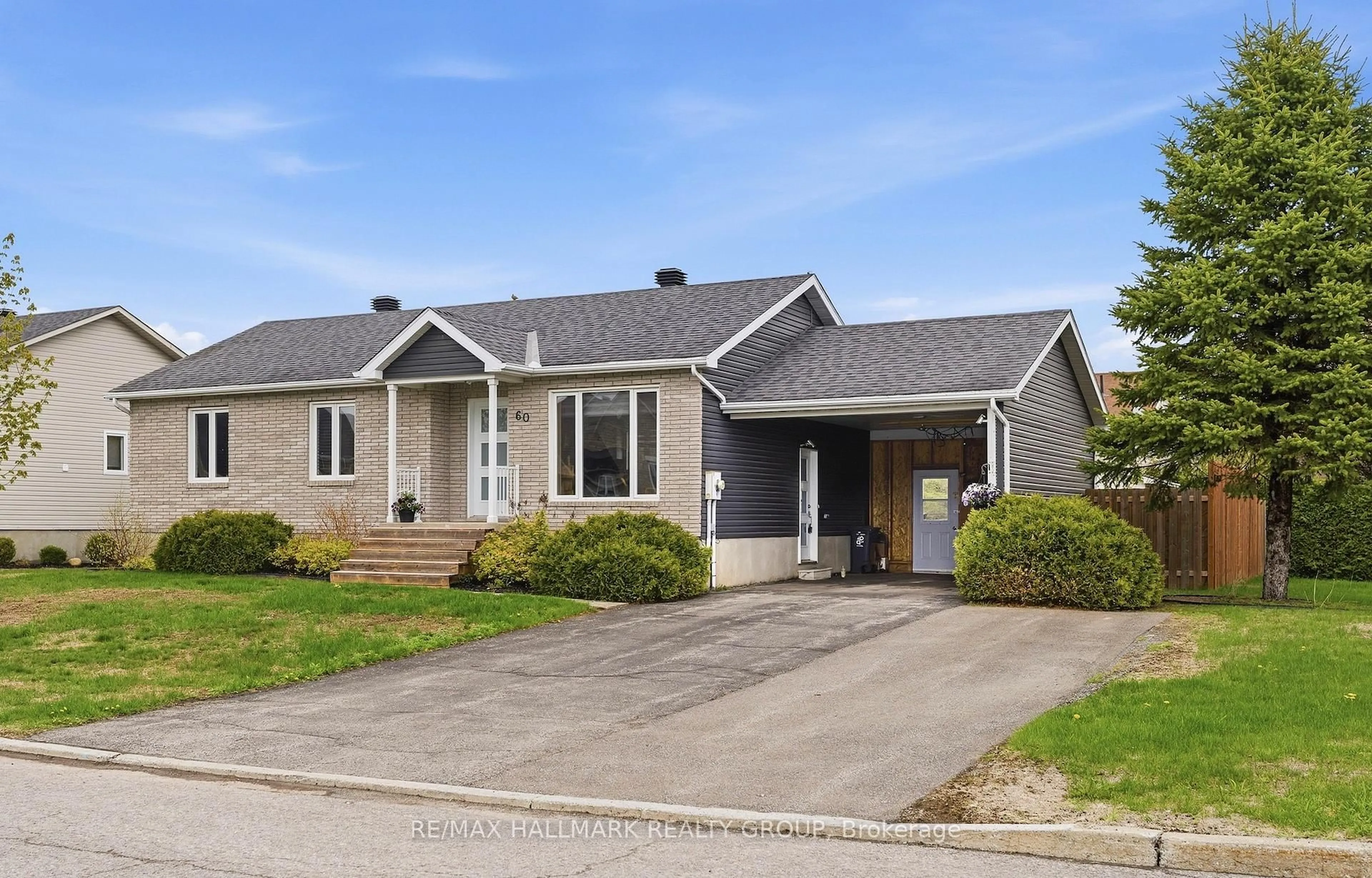Home with vinyl exterior material, street for 60 Richard St, Alfred and Plantagenet Ontario K0B 1A0