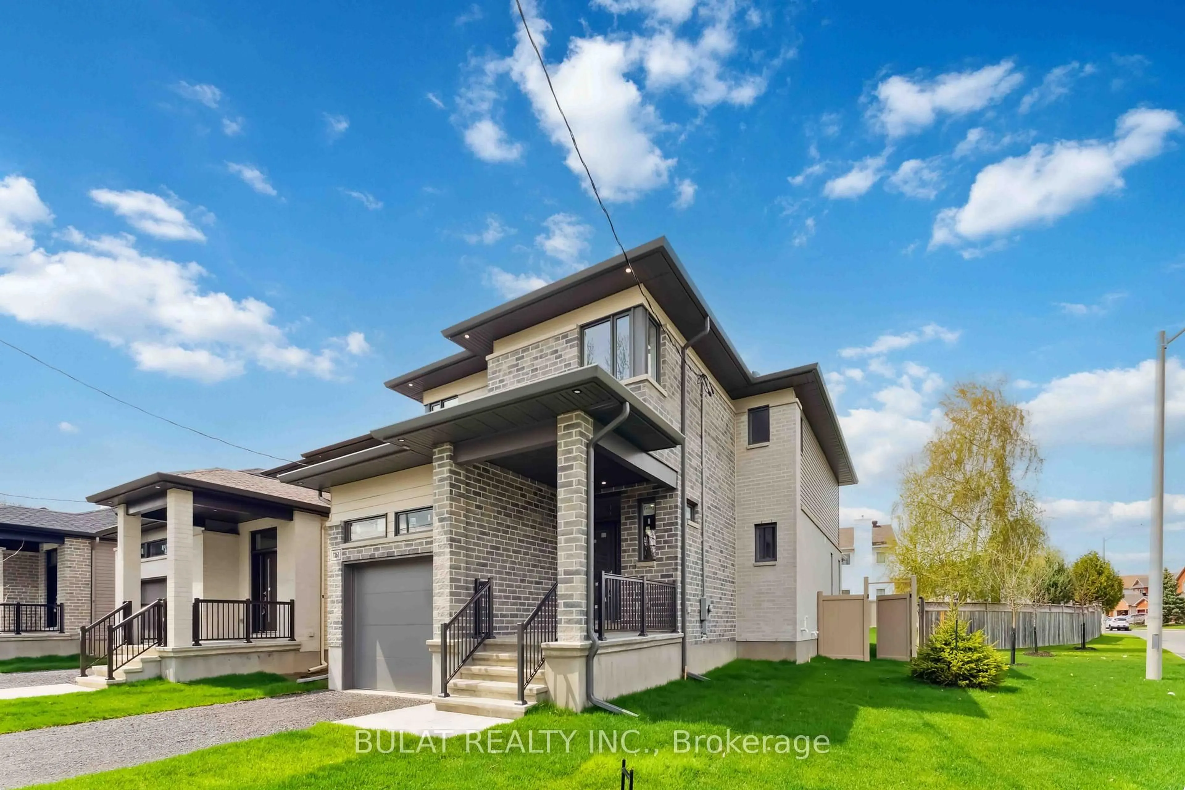 Home with brick exterior material, street for 1361 Kitchener Ave, Ottawa Ontario K1V 6W1