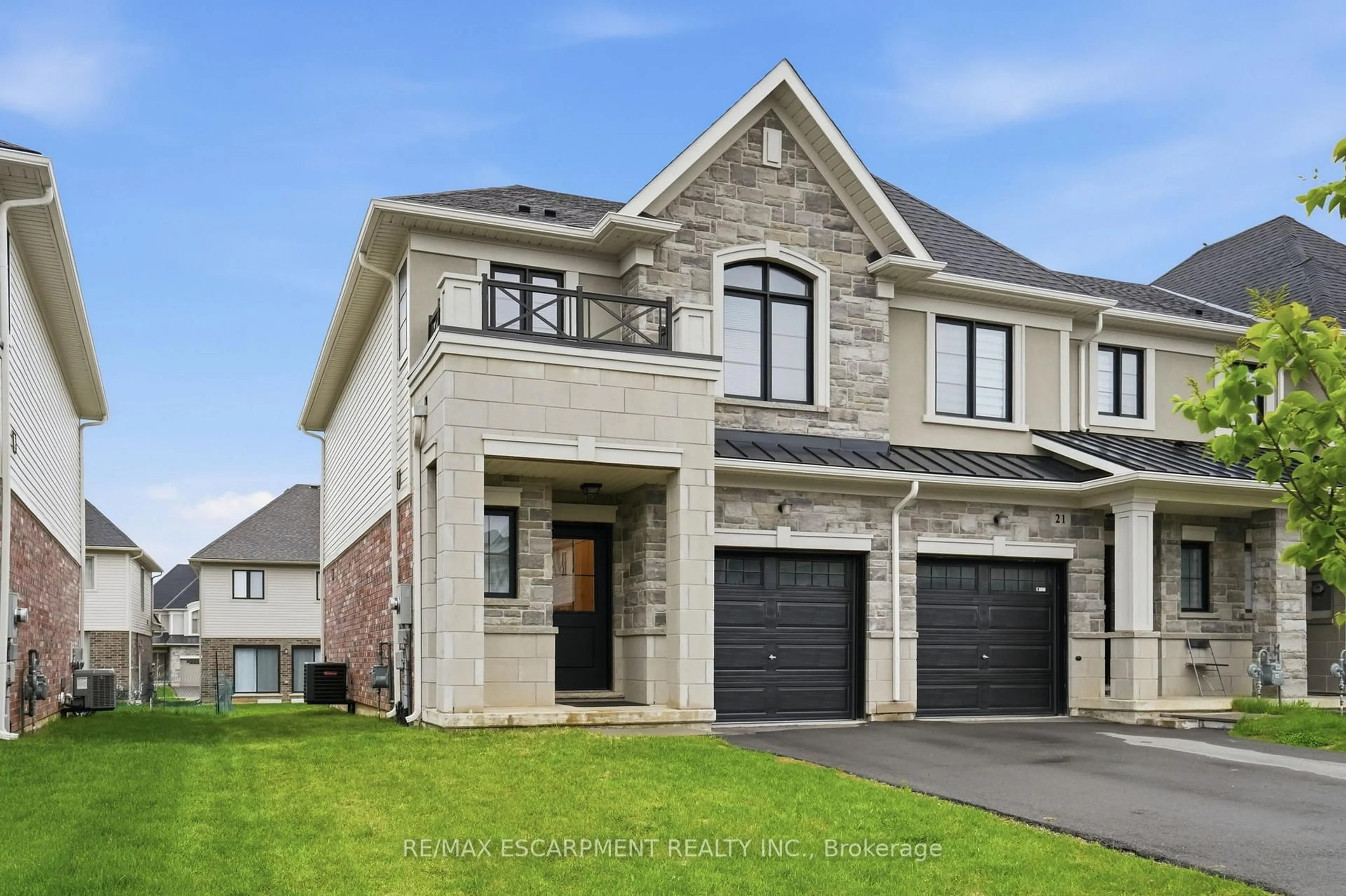 Home with brick exterior material, street for 19 Mia Dr, Hamilton Ontario L9B 0K1