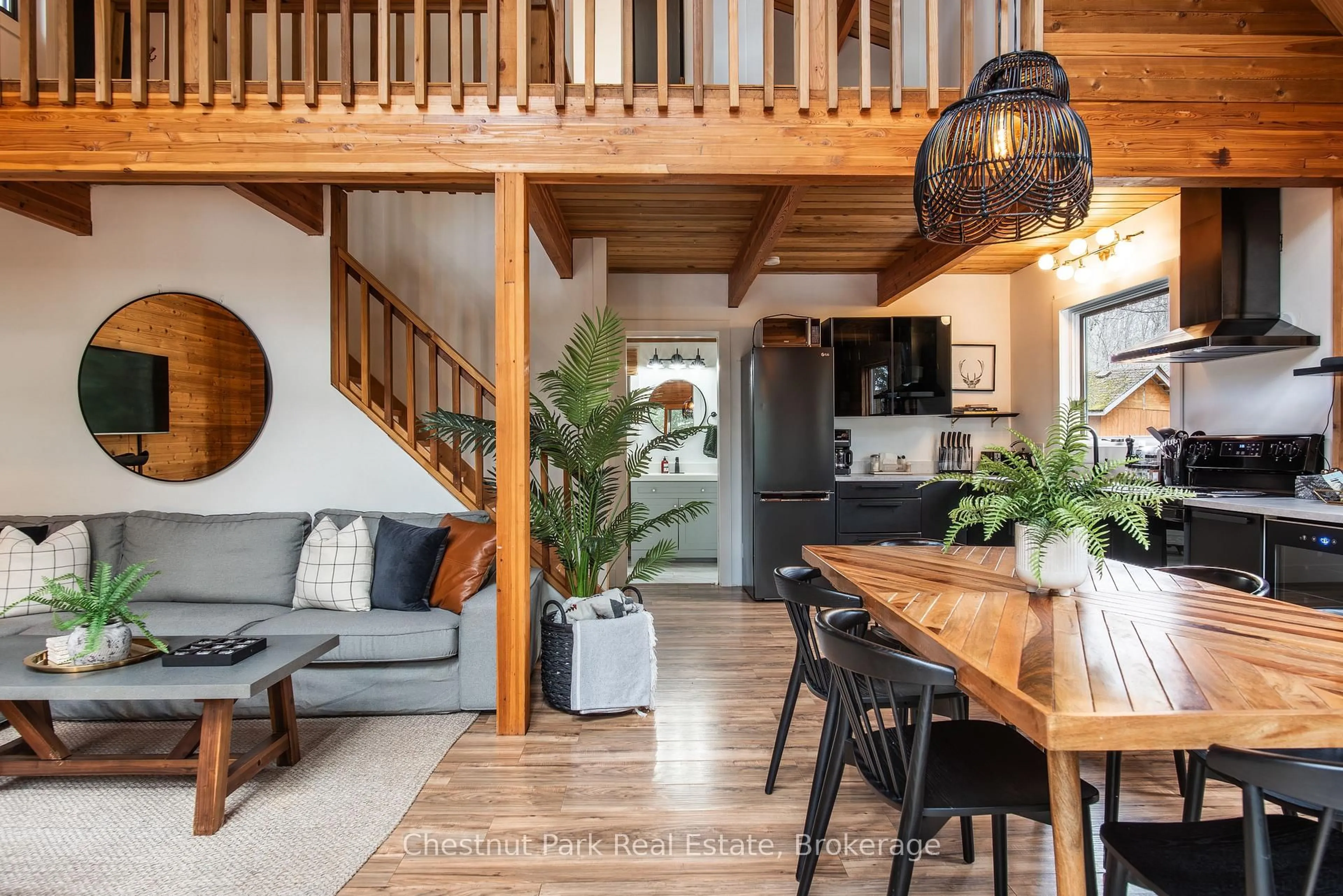 Open concept kitchen, unknown for 9 Jeffery Rd, Parry Sound Remote Area Ontario P0A 1X0