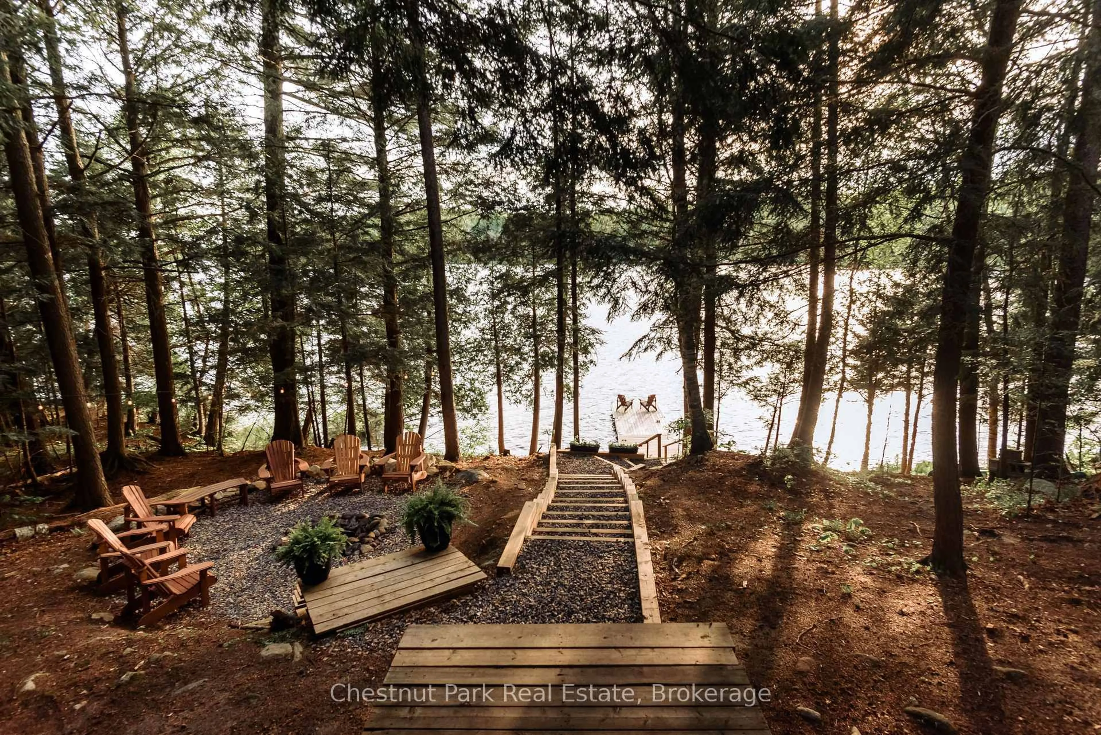 Patio, water/lake/river/ocean view for 9 Jeffery Rd, Parry Sound Remote Area Ontario P0A 1X0