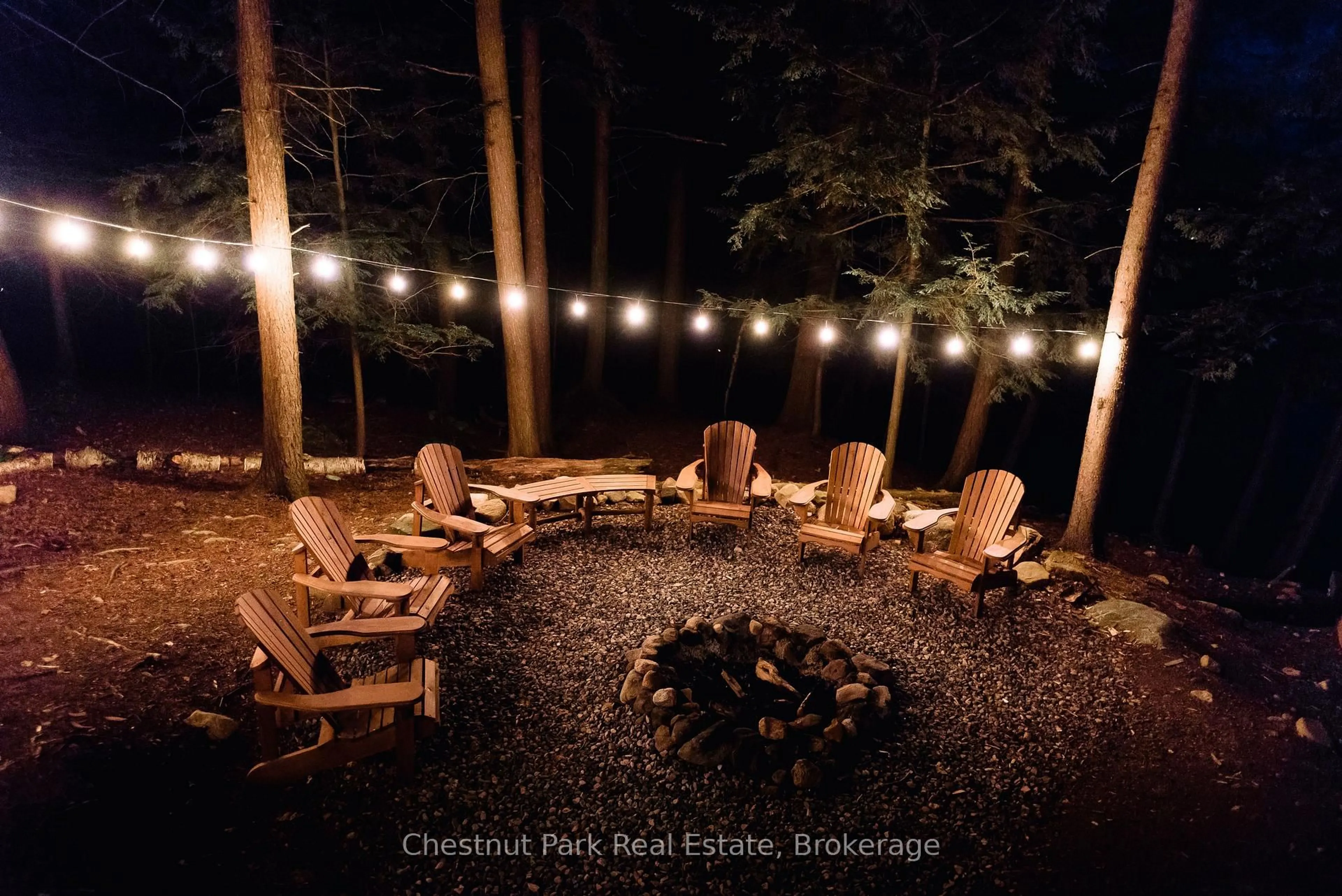 Patio, forest/trees view for 9 Jeffery Rd, Parry Sound Remote Area Ontario P0A 1X0