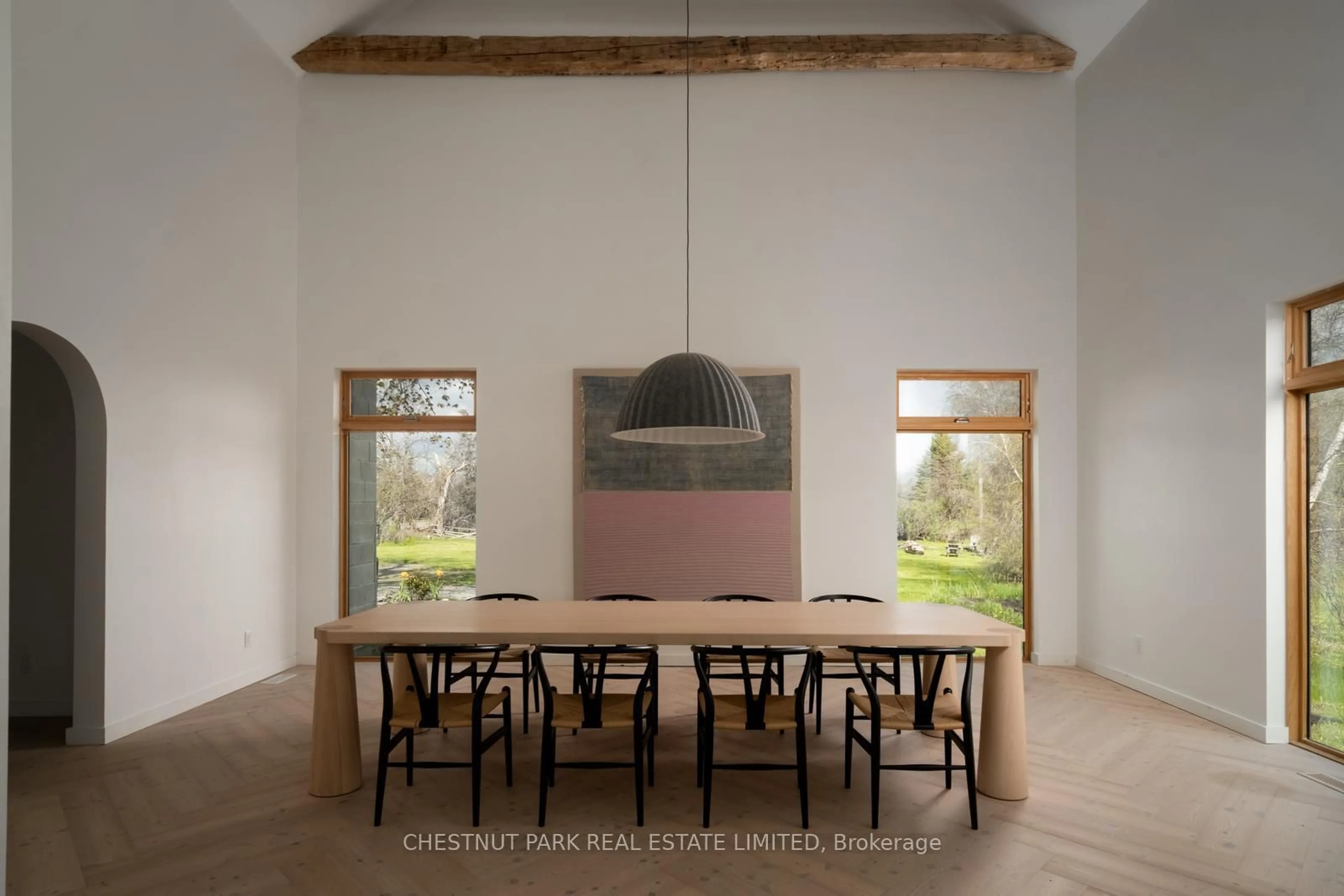 Dining room, cement floor for 2468 County Road 15, Prince Edward County Ontario K0K 2W0