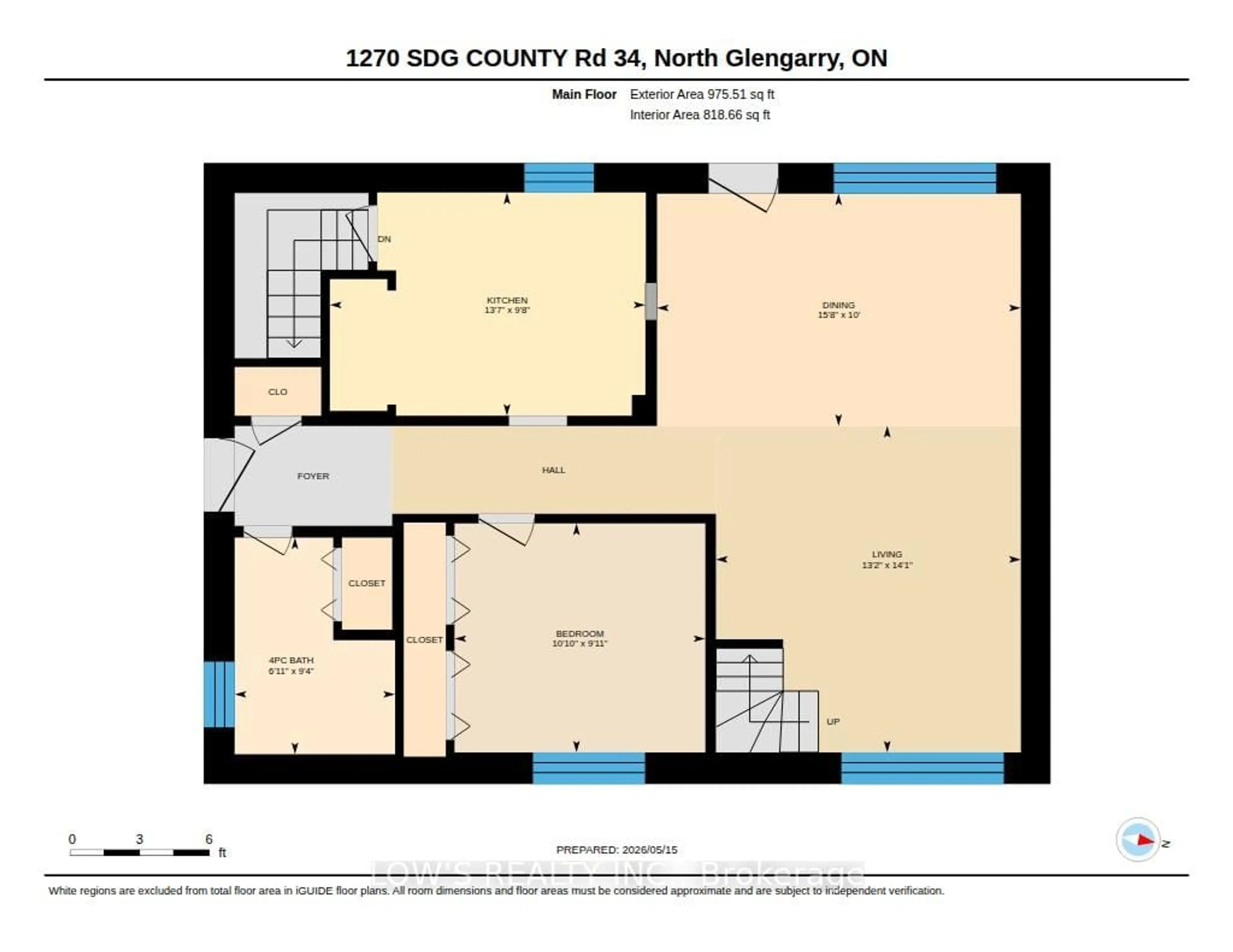 Floor plan for 1270 County 34 Rd, North Glengarry Ontario K0B 1E0