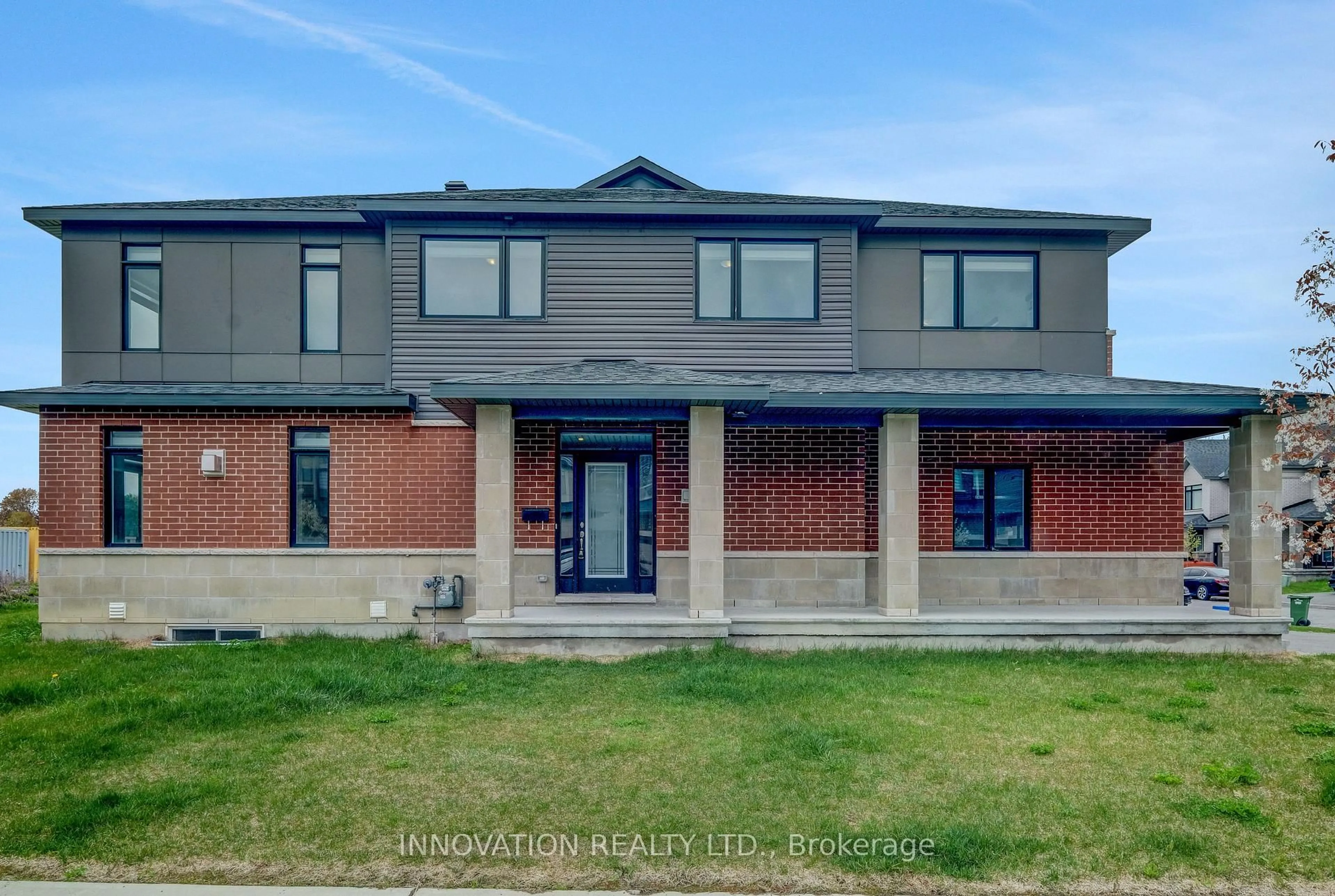 Home with brick exterior material, street for 301 Makobe Lane, Ottawa Ontario K4M 0L9