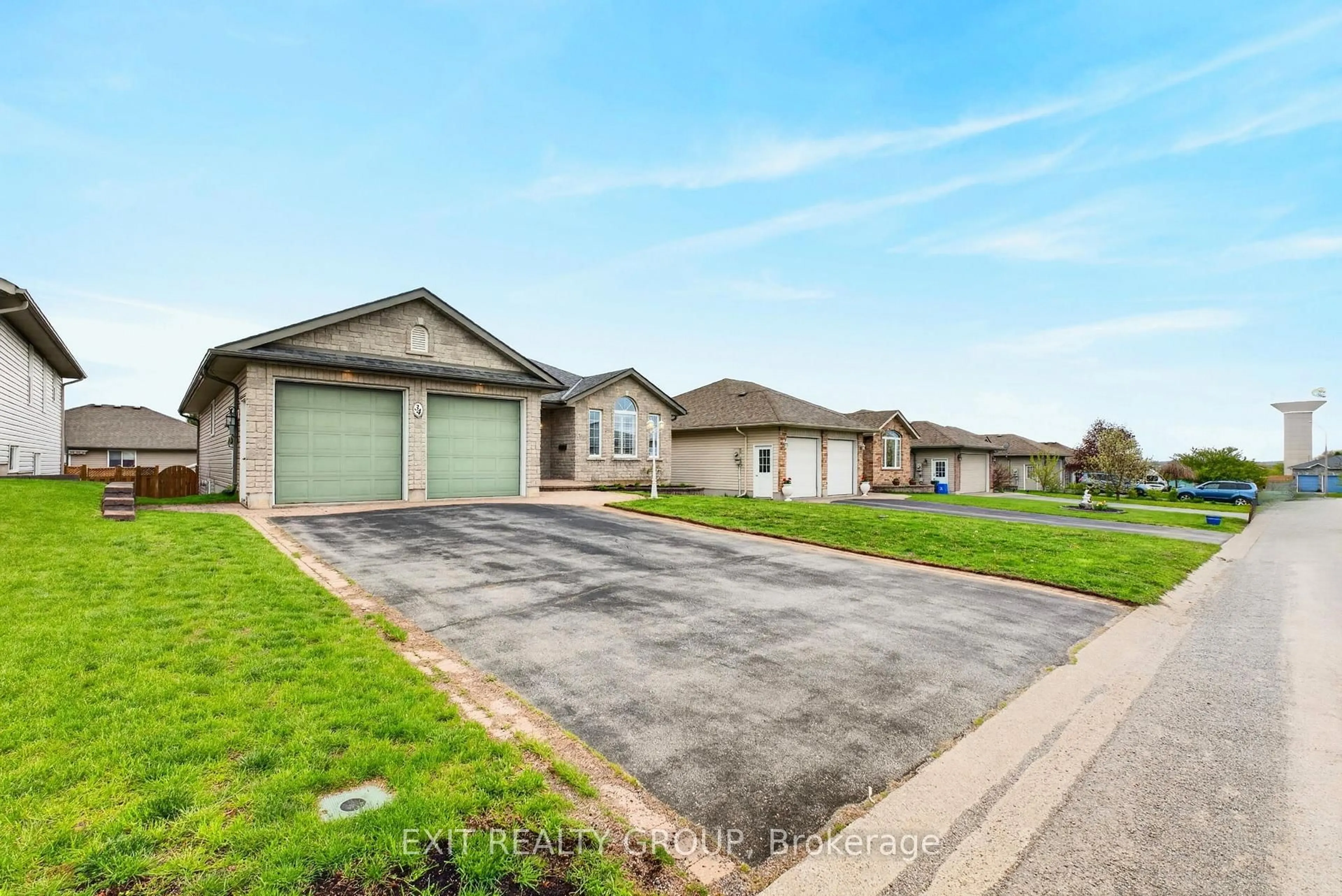 A pic from outside/outdoor area/front of a property/back of a property/a pic from drone, street for 34 Belvedere Rd, Quinte West Ontario K8V 4B1