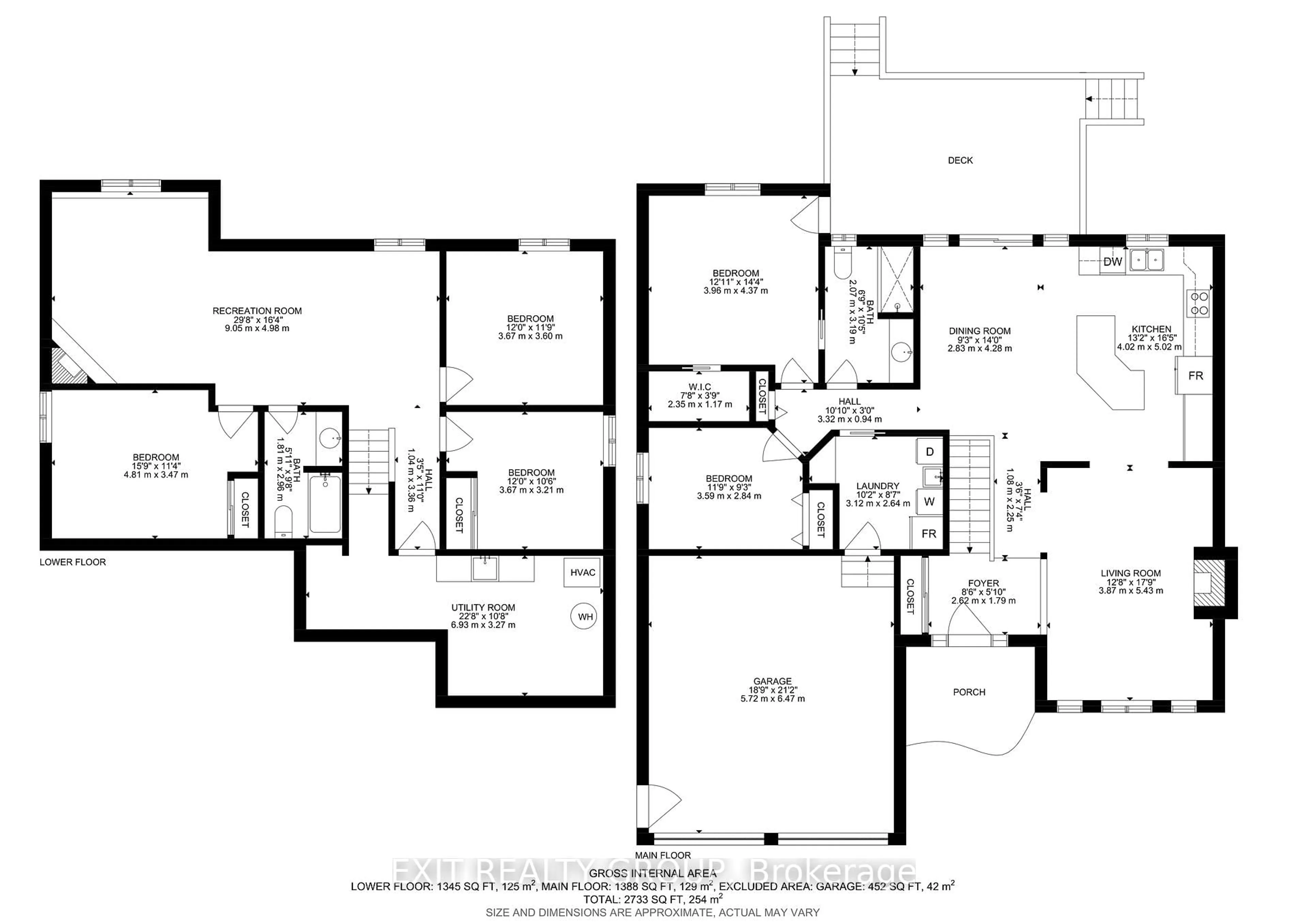 Floor plan for 34 Belvedere Rd, Quinte West Ontario K8V 4B1