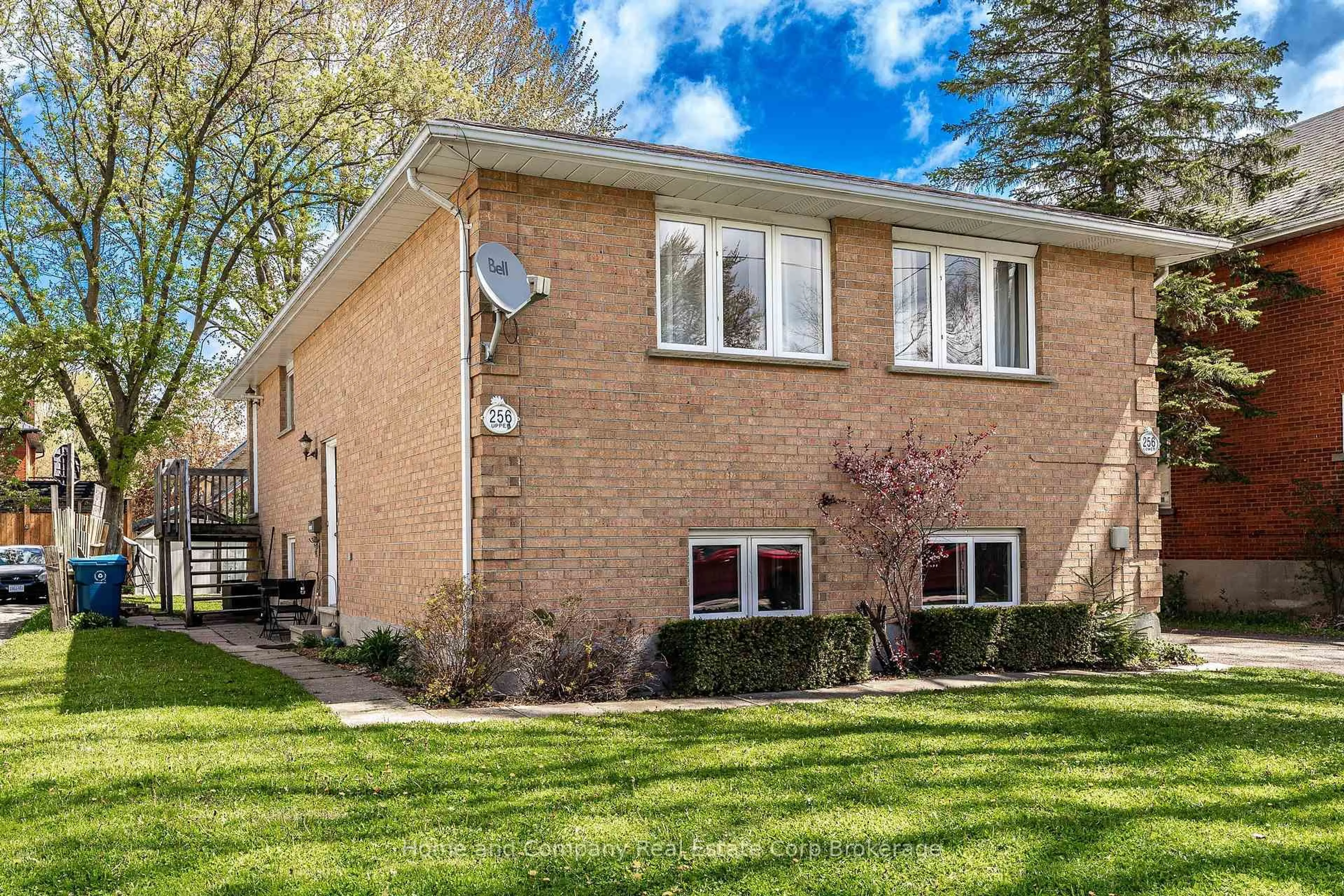Home with brick exterior material, street for 256 Huron St, Stratford Ontario N5A 5T2