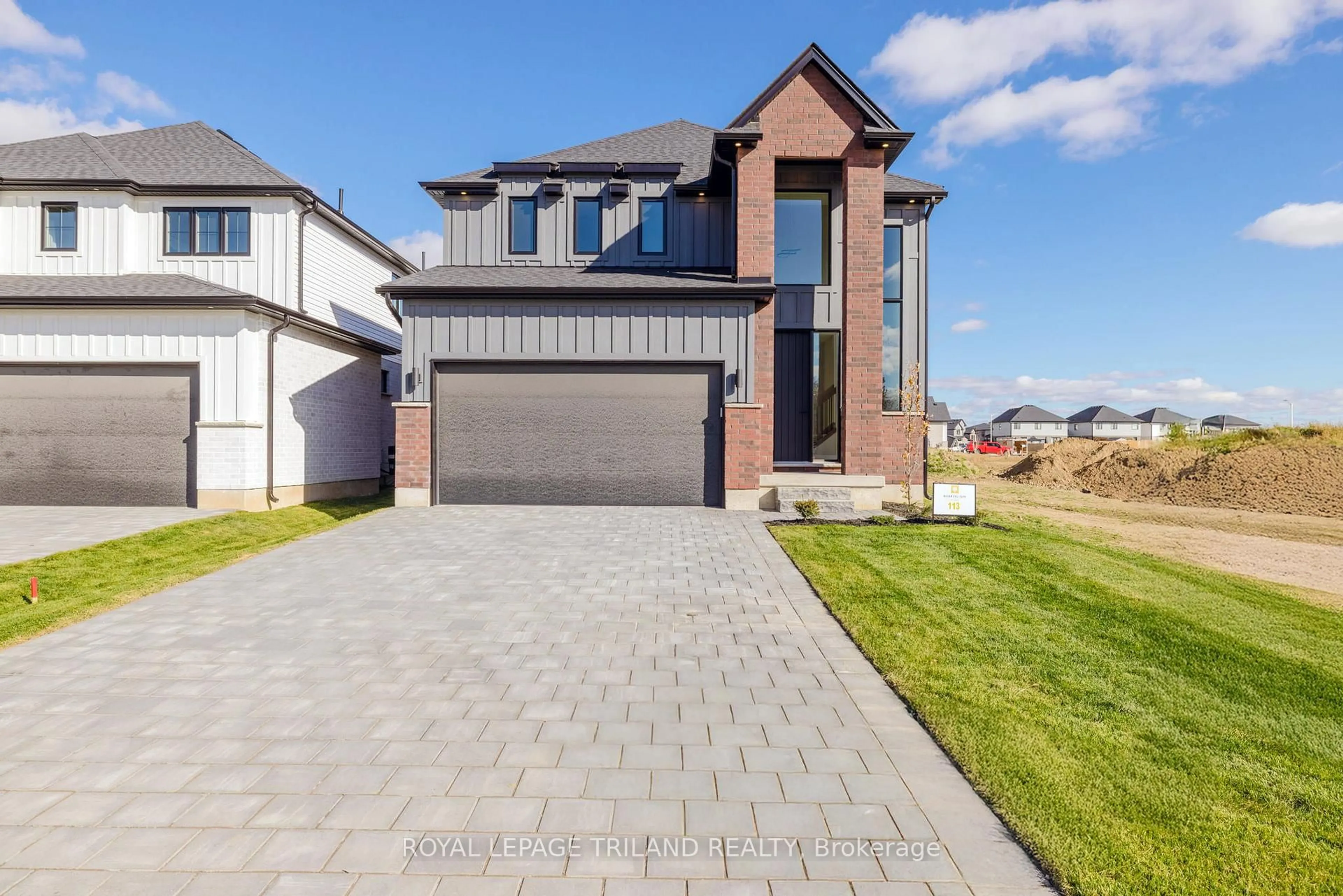 Home with brick exterior material, street for 43 Allister Dr, Middlesex Centre Ontario N0L 1R0