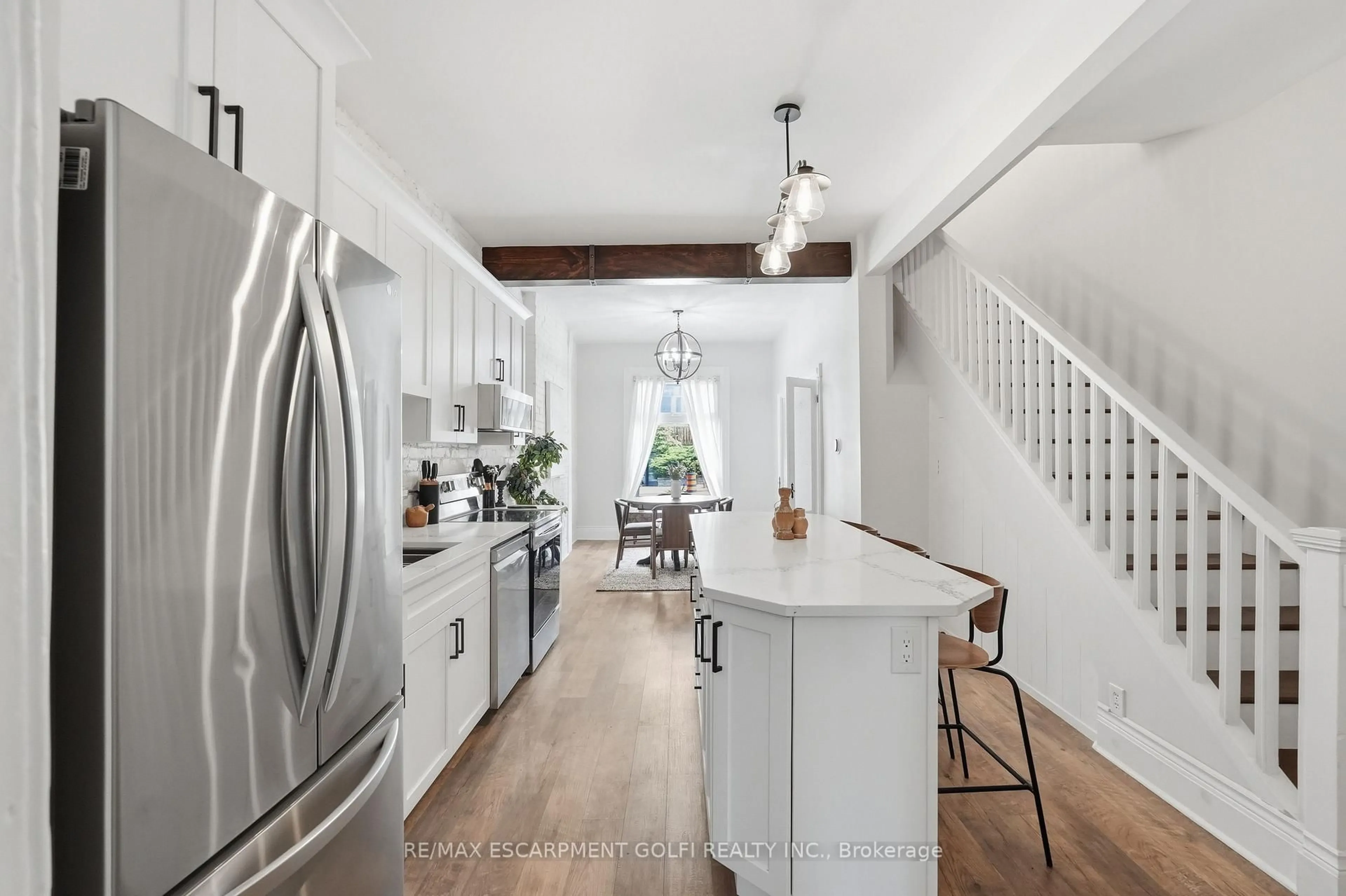 Open concept kitchen, unknown for 277 Main St, Hamilton Ontario L8P 1J7