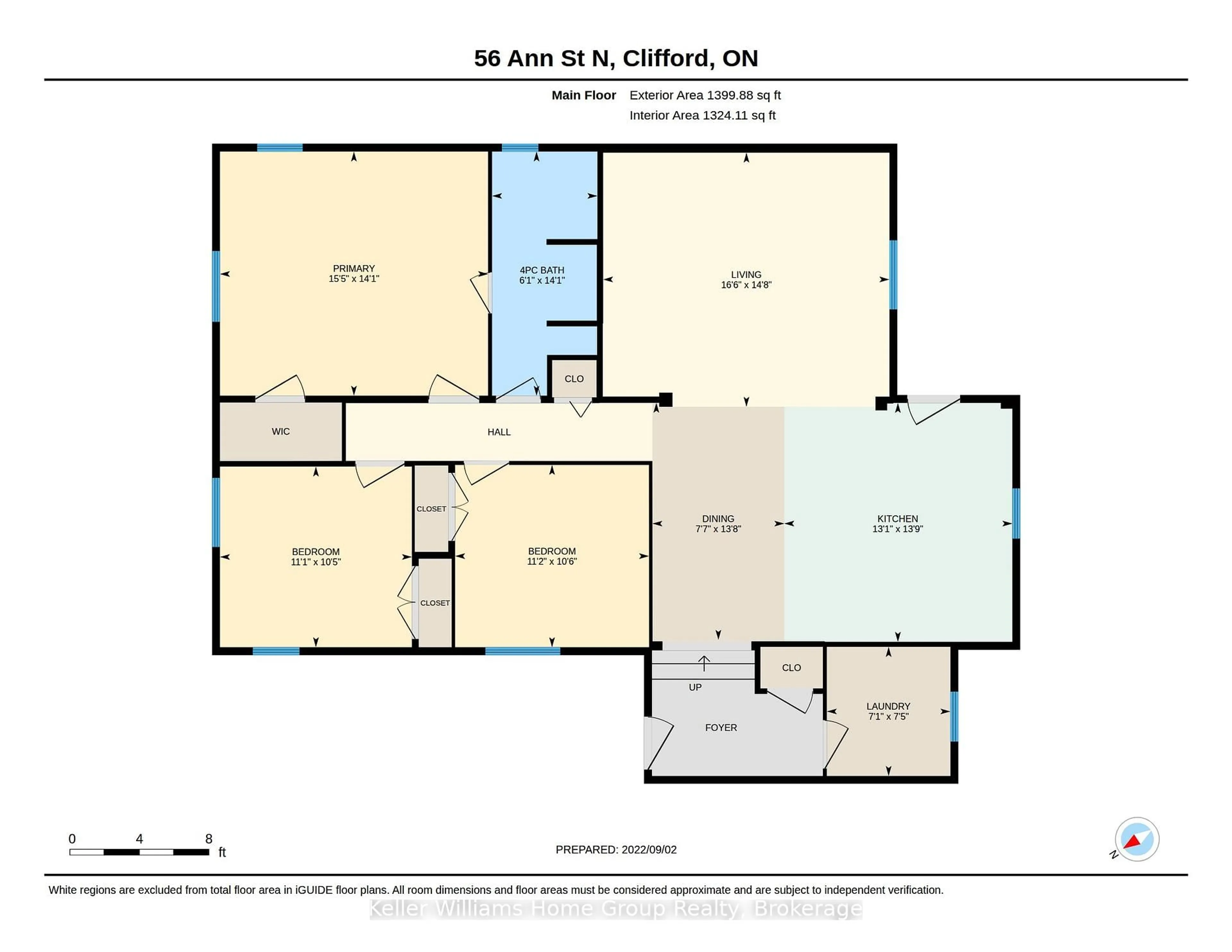 Floor plan for 56 Ann St St, Minto Ontario N0G 1M0